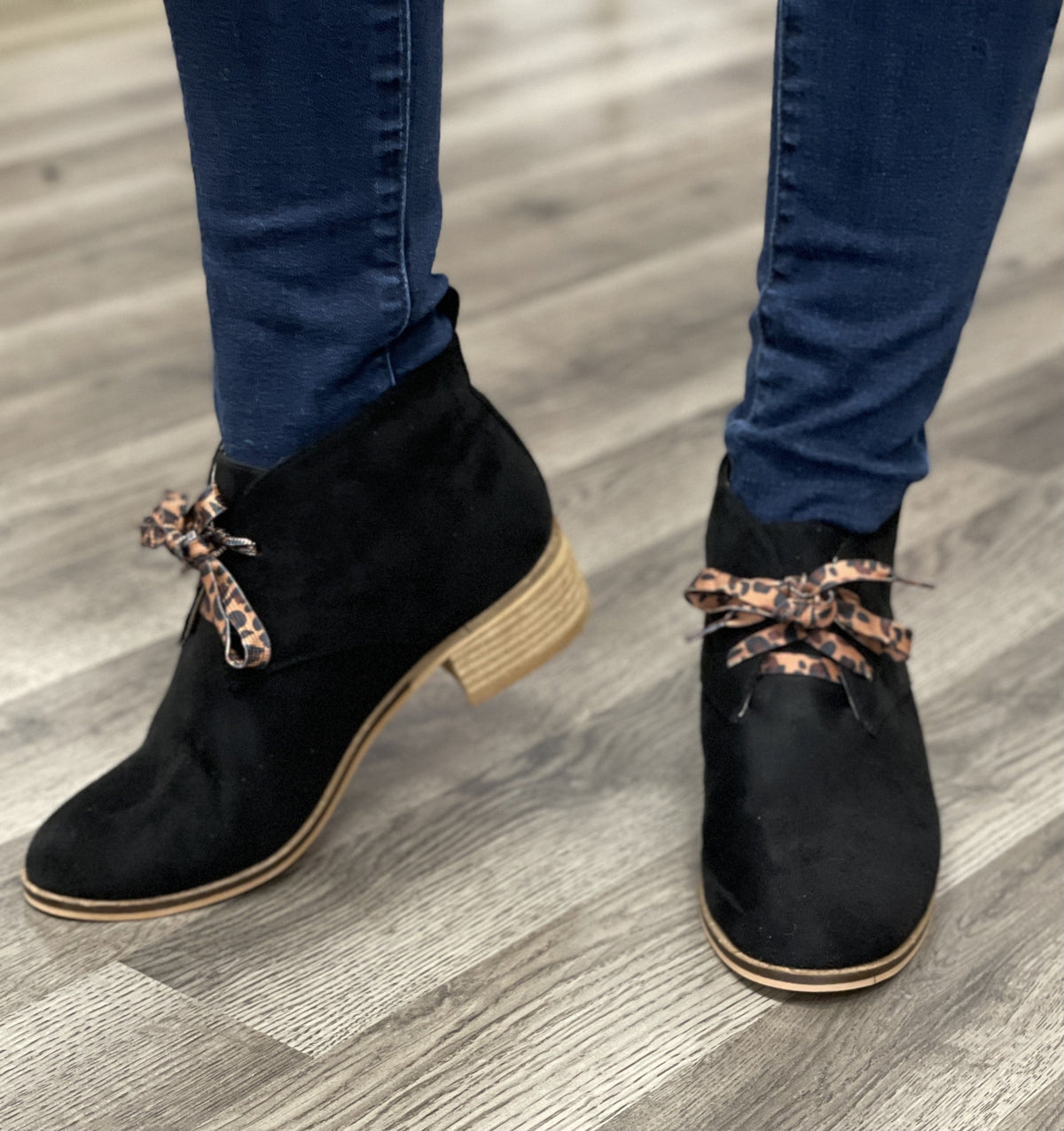 Hey Girl Totes Black Bootie *Final Sale*