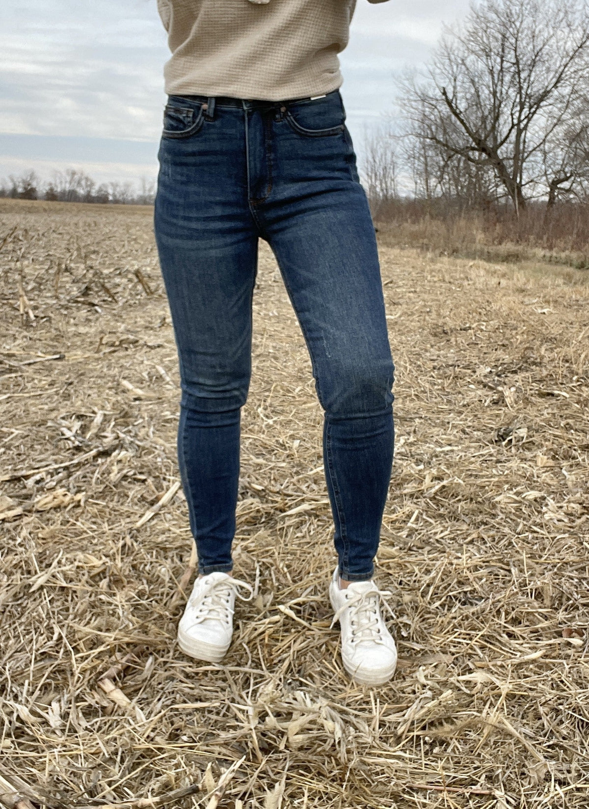 Judy Blue Sienna High Rise Non-Distressed Tummy Control Skinny Jean 692