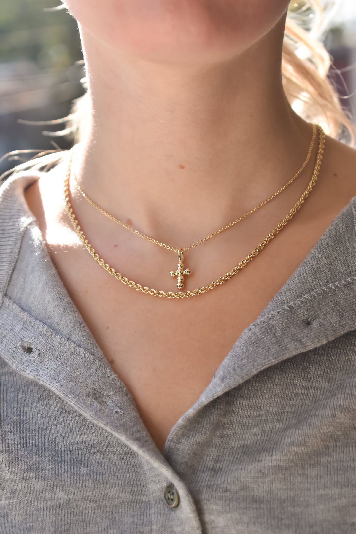 Pre-Order Mini Hope Cross Charm *Final Sale*