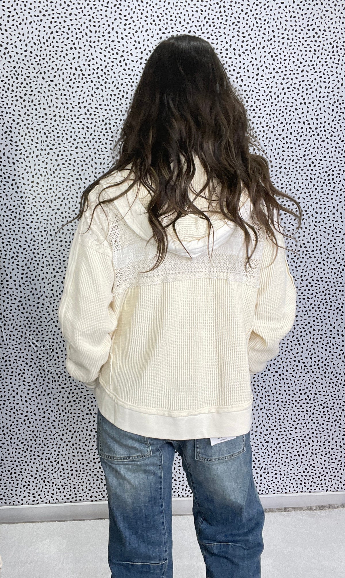 Oli & Hali Delicate Dreams Washed Zip Up Jacket in 2 Colors