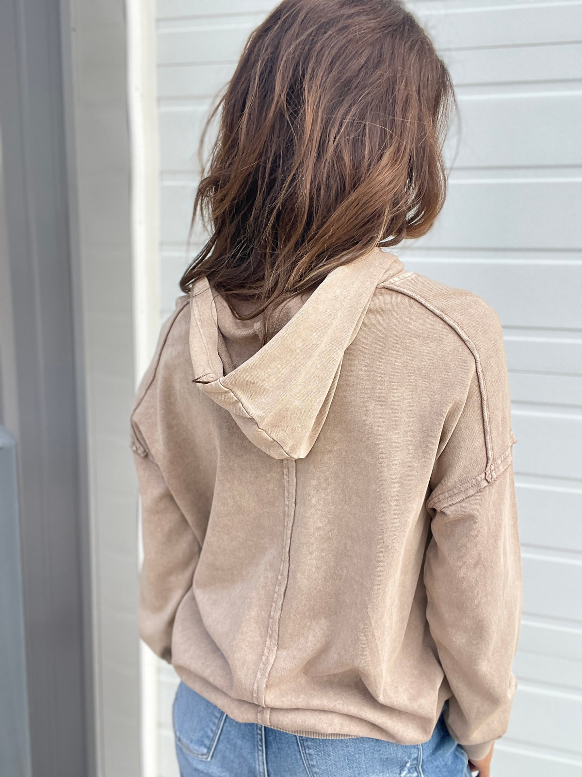 Peace Lover Vintage Wash Lightweight Hoodie in 8 Colors *Final Sale*