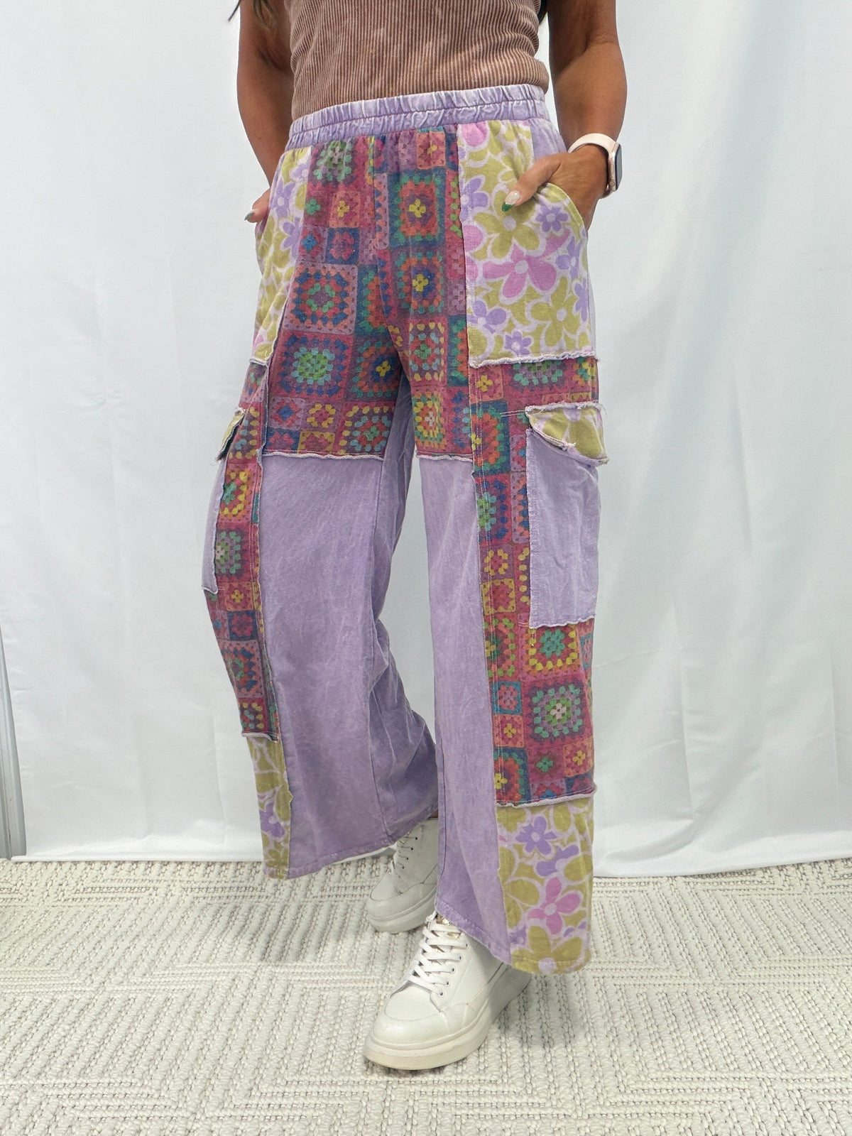Blooming Days Mineral Washed Pants In 3 Colors