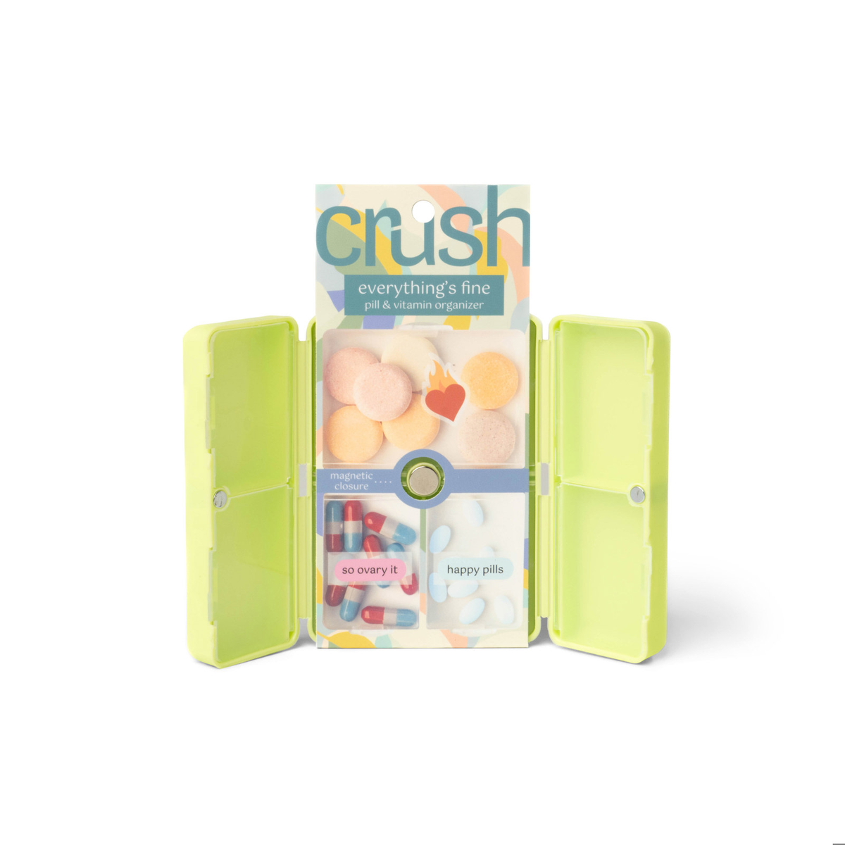 Always A Keeper Pill & Vitamin Case In 4 Colors