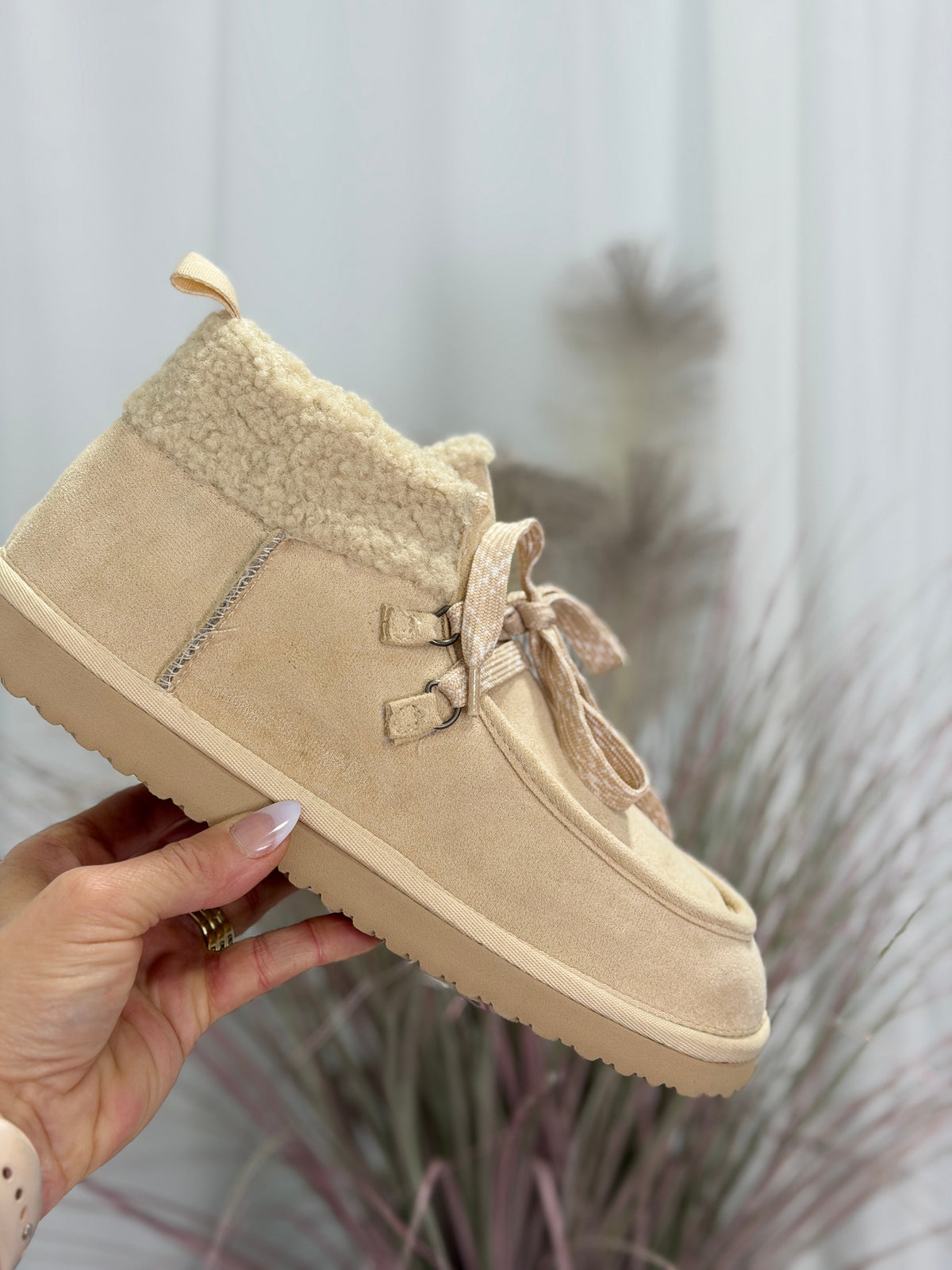 Cherilyn Booties In Cream