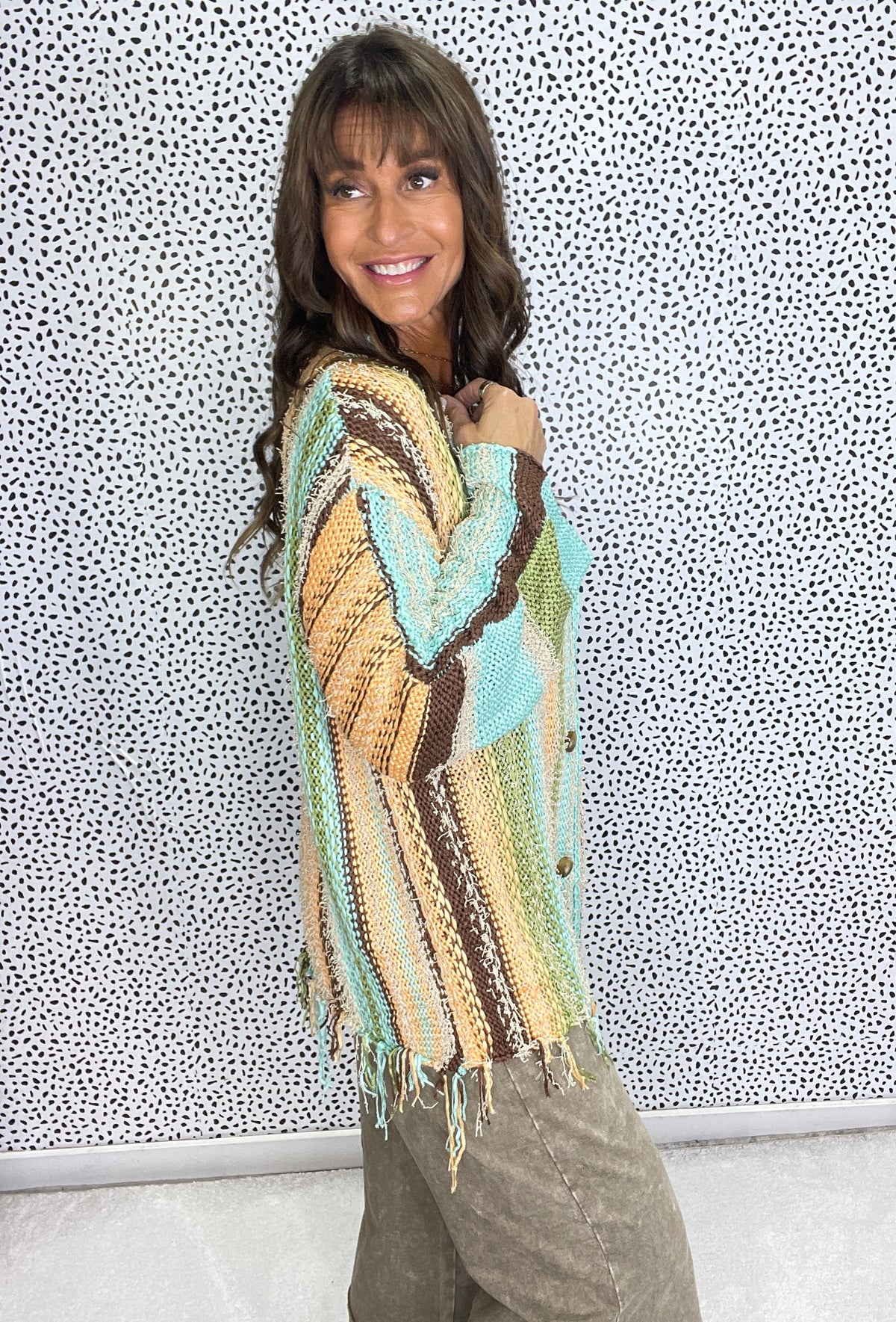 Chasing You Button Down Cardigan In 2 Colors