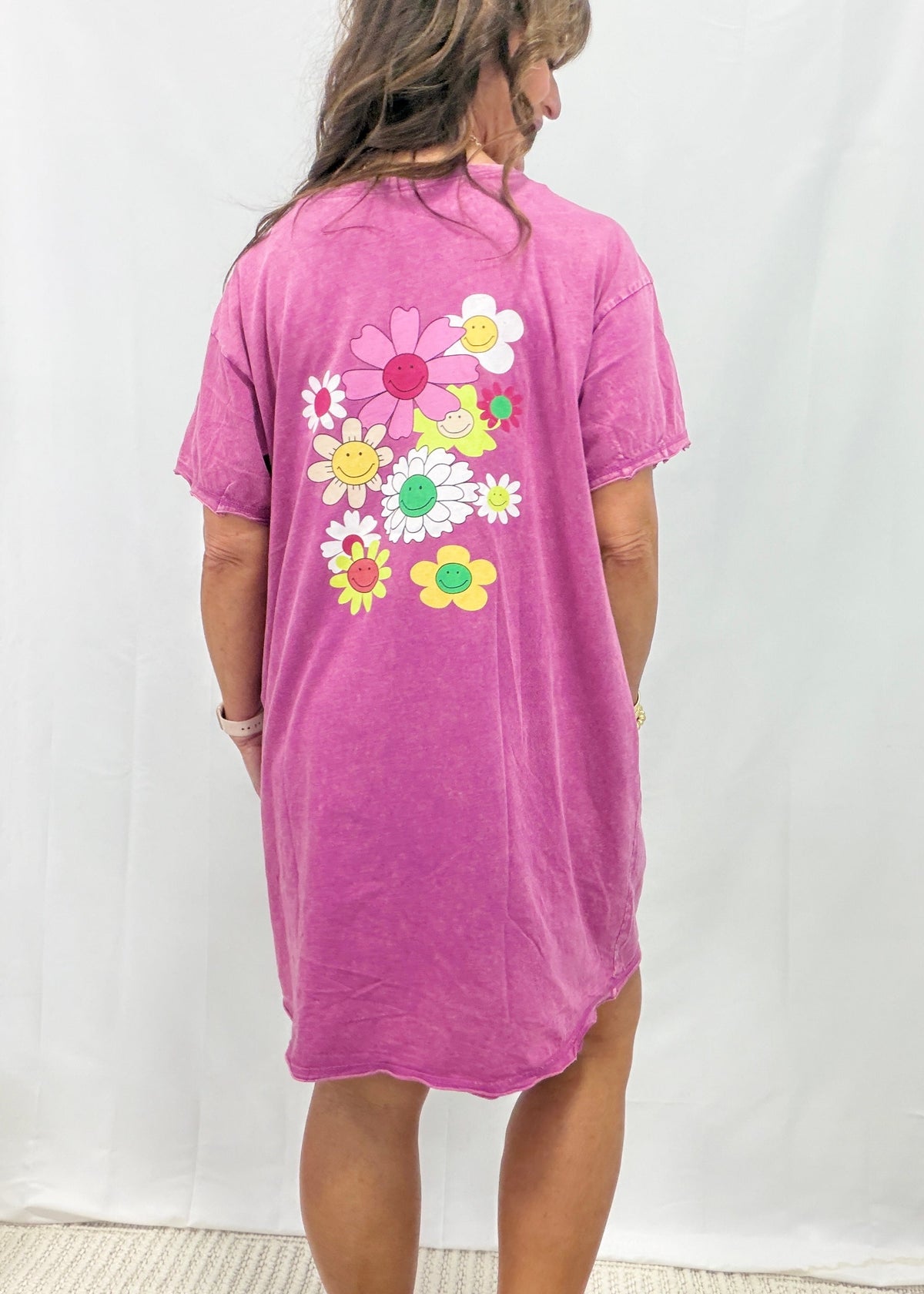 Just A Little Extra Floral Print Tunic Dress In 3 Colors