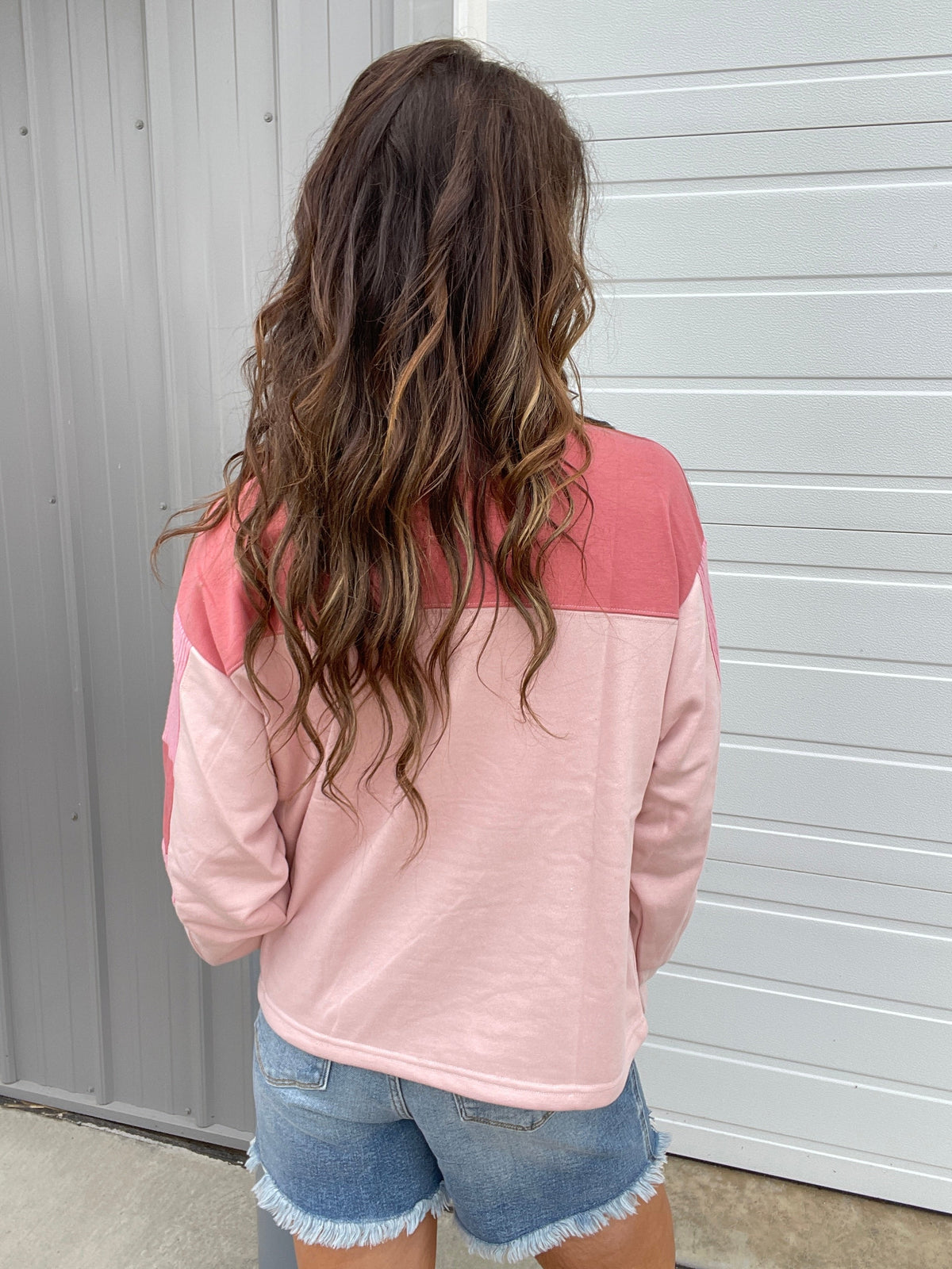 Peace Out Terry Knit Top In 3 Colors: Cocoa, Rose, Mustard *Final Sale*
