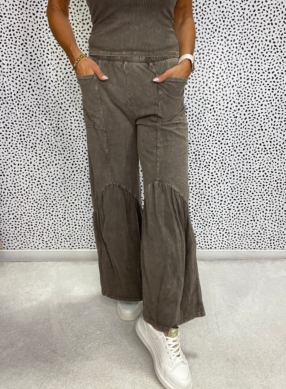 Looking To You Wide Flare Pants In 4 Colors