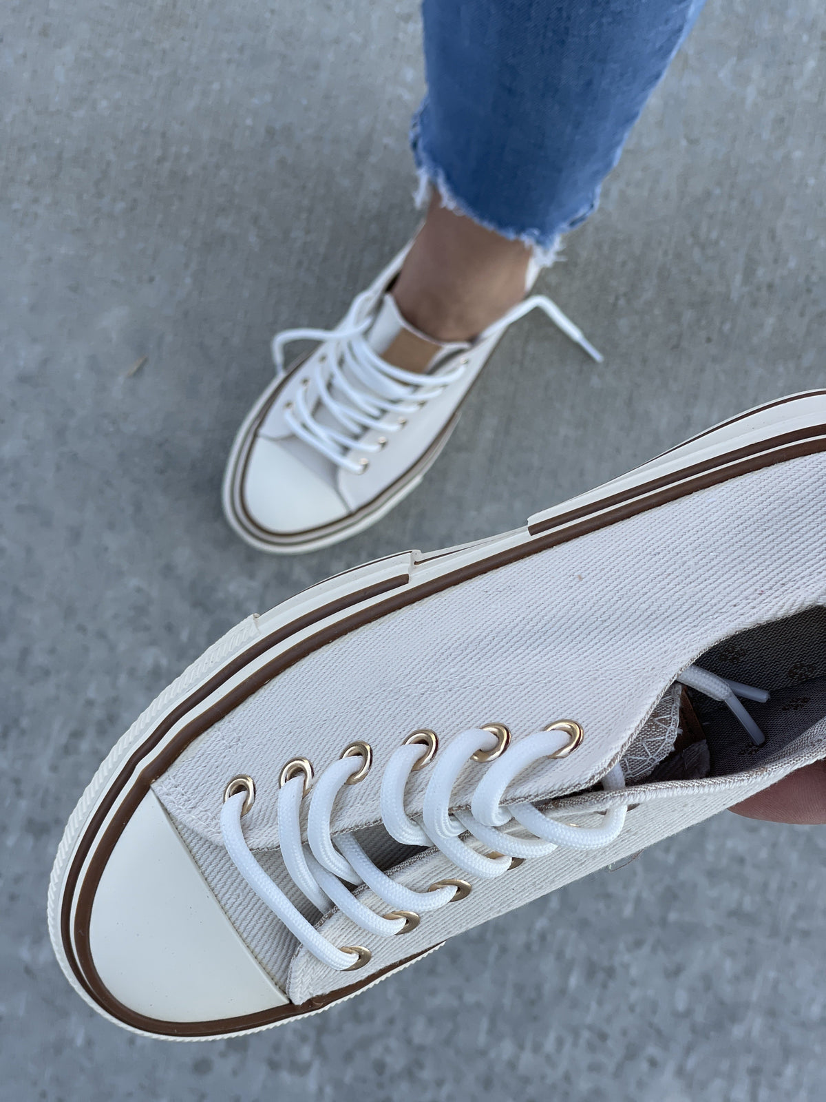 Driana White Sneaker *Final Sale*