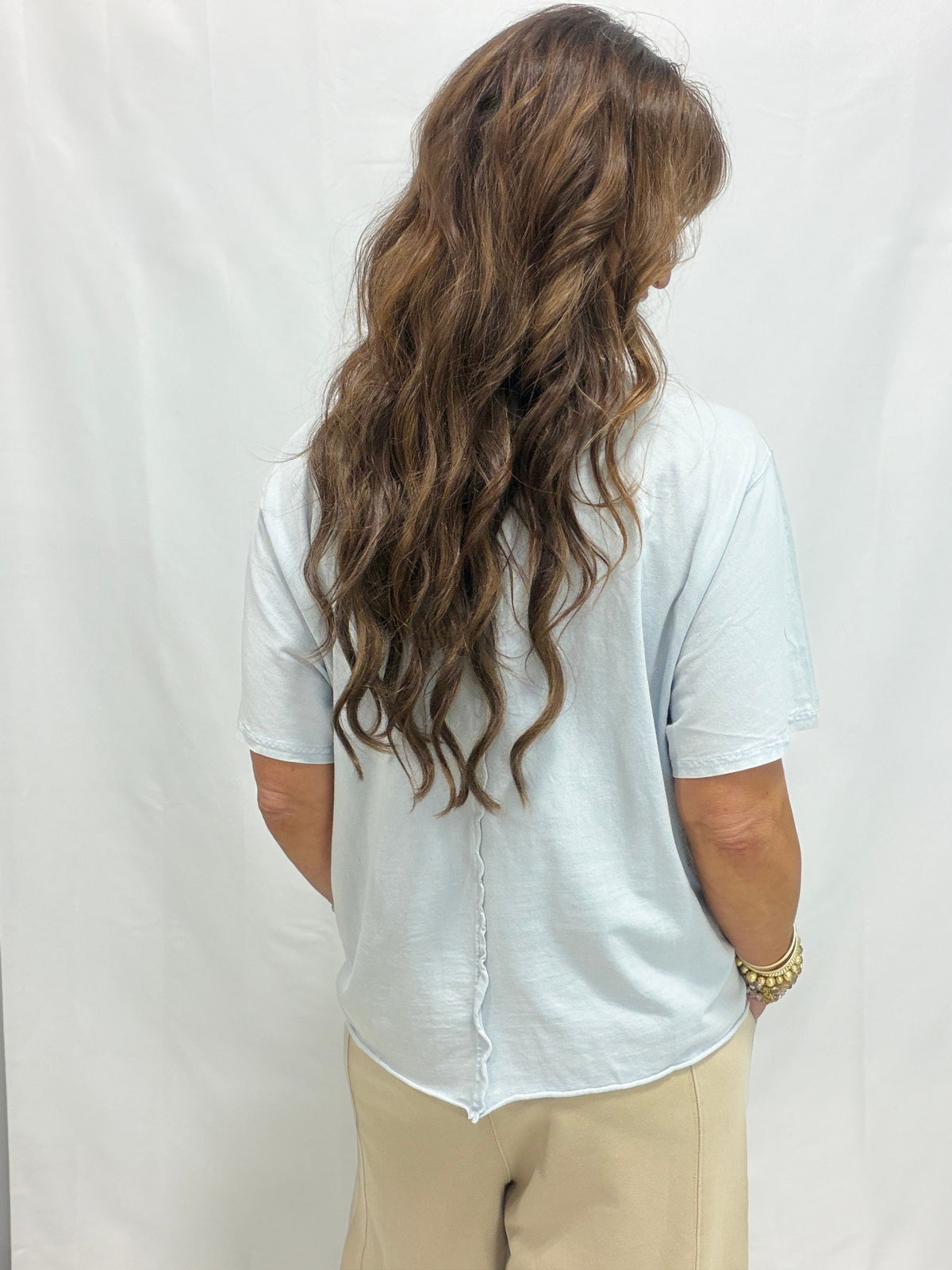 Beach Days Mineral Washed Top In 2 Colors