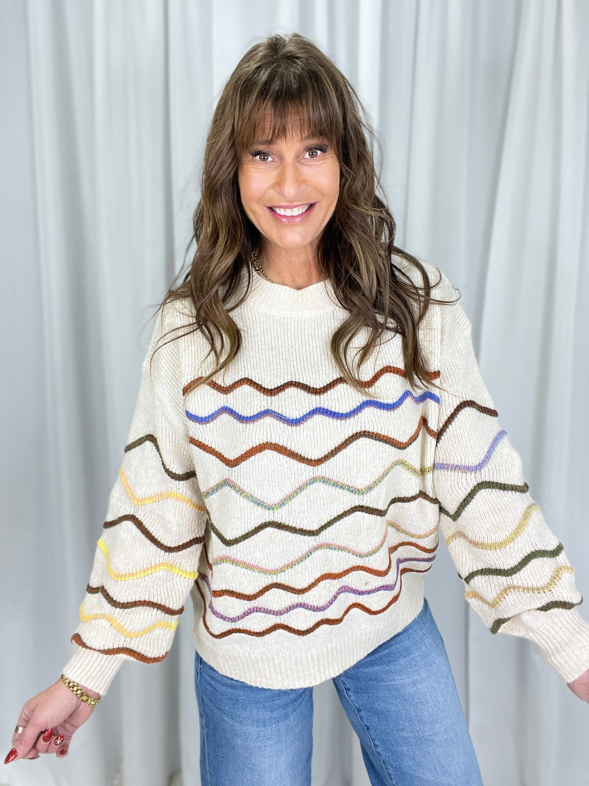 For The First Time Knitted Sweater In 2 Colors *Final Sale*