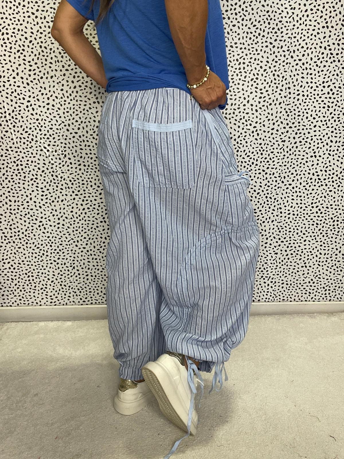 DriftLine Striped Cargo Joggers In 2 Colors