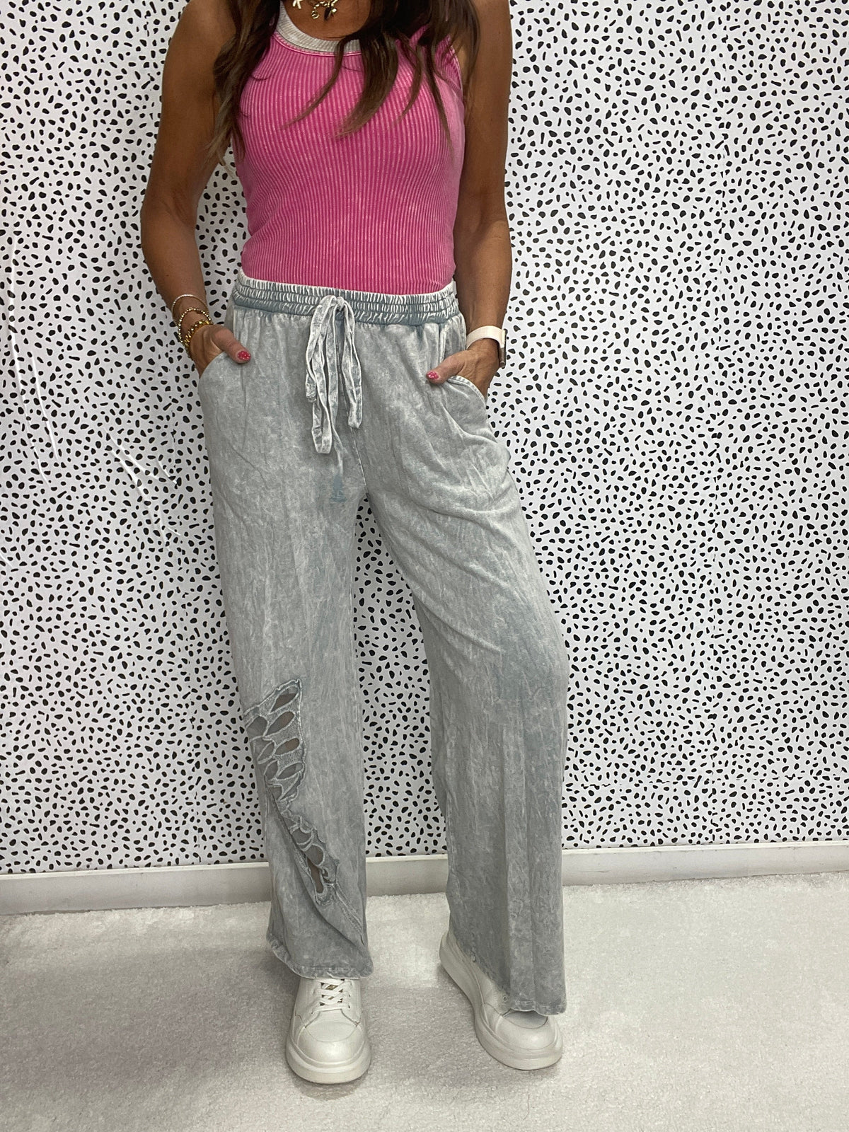 Lazy Days Butterfly Wide Leg Pants *Final Sale*