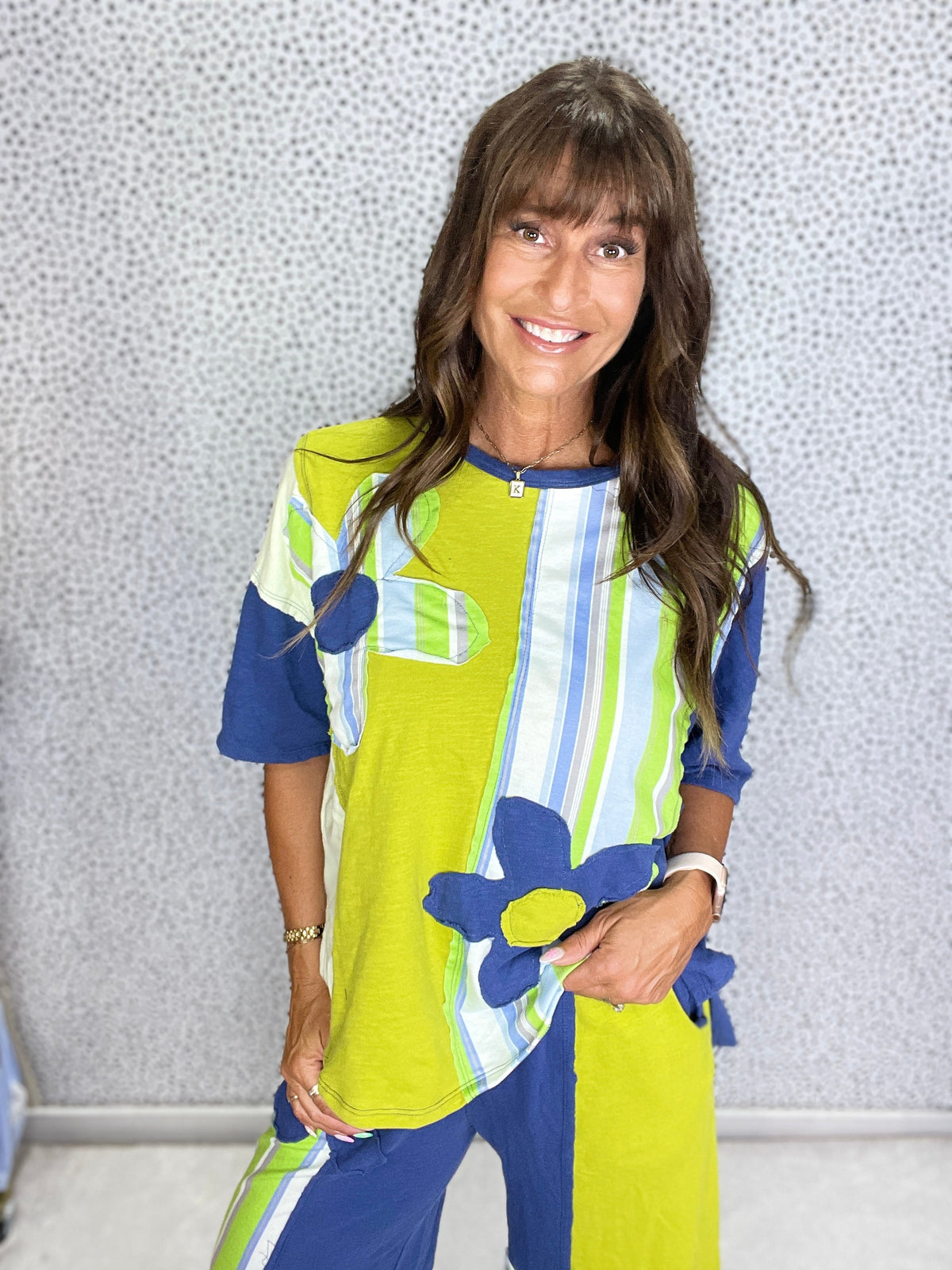 Groove Garden Patch Tee in 2 Colors *Final Sale*