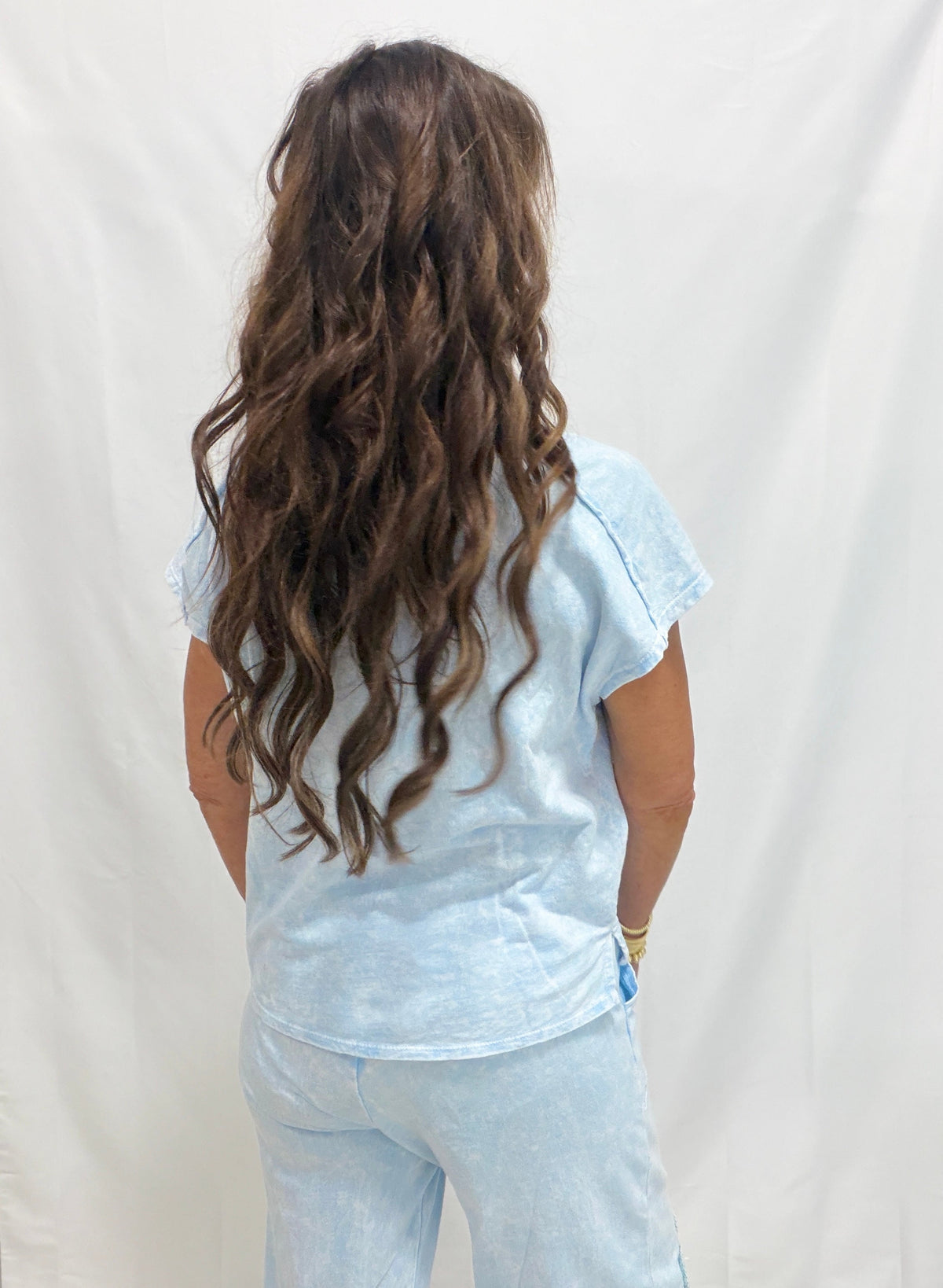 Petal Pop Mineral Washed Top in 3 Colors