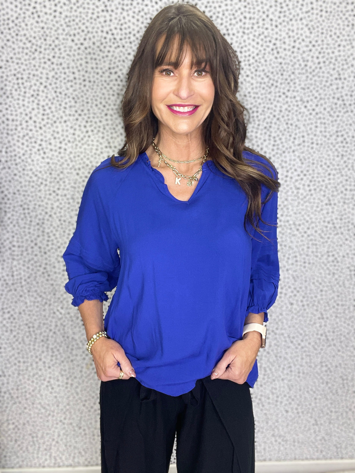 Searching For You Easy Details Top In 3 Colors *Final Sale*