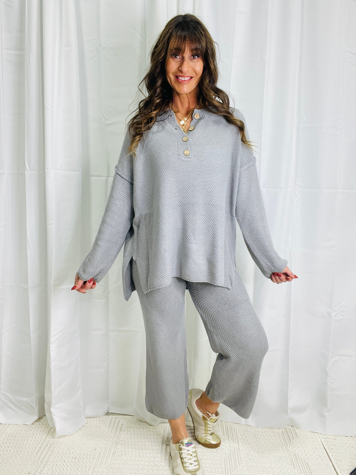 Everywhere Top And Bottom Set In 2 Colors *Final Sale*