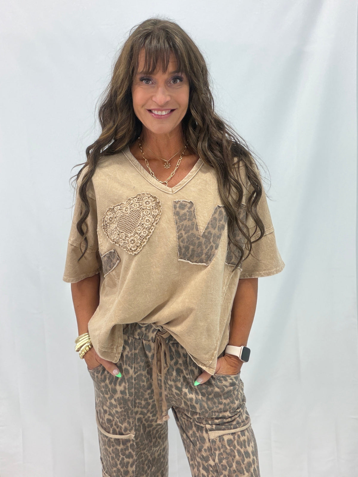 Look For Love Mineral Washed Top In 4 Colors