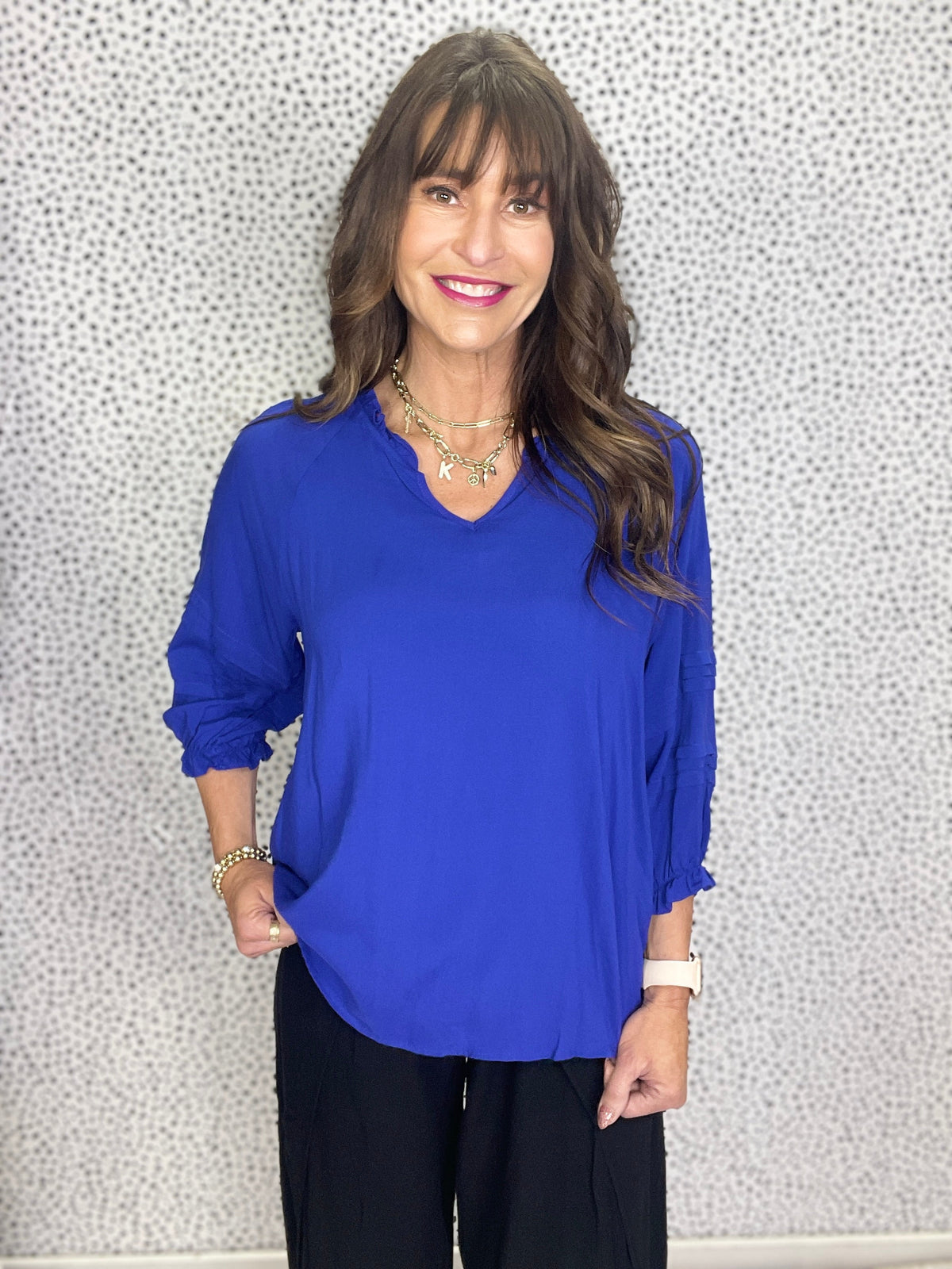Searching For You Easy Details Top In 3 Colors *Final Sale*
