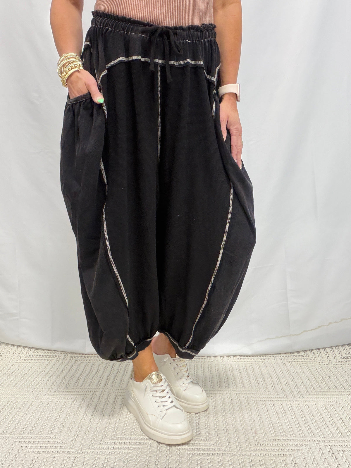 POL Soft Glow Jogger Pants In Black
