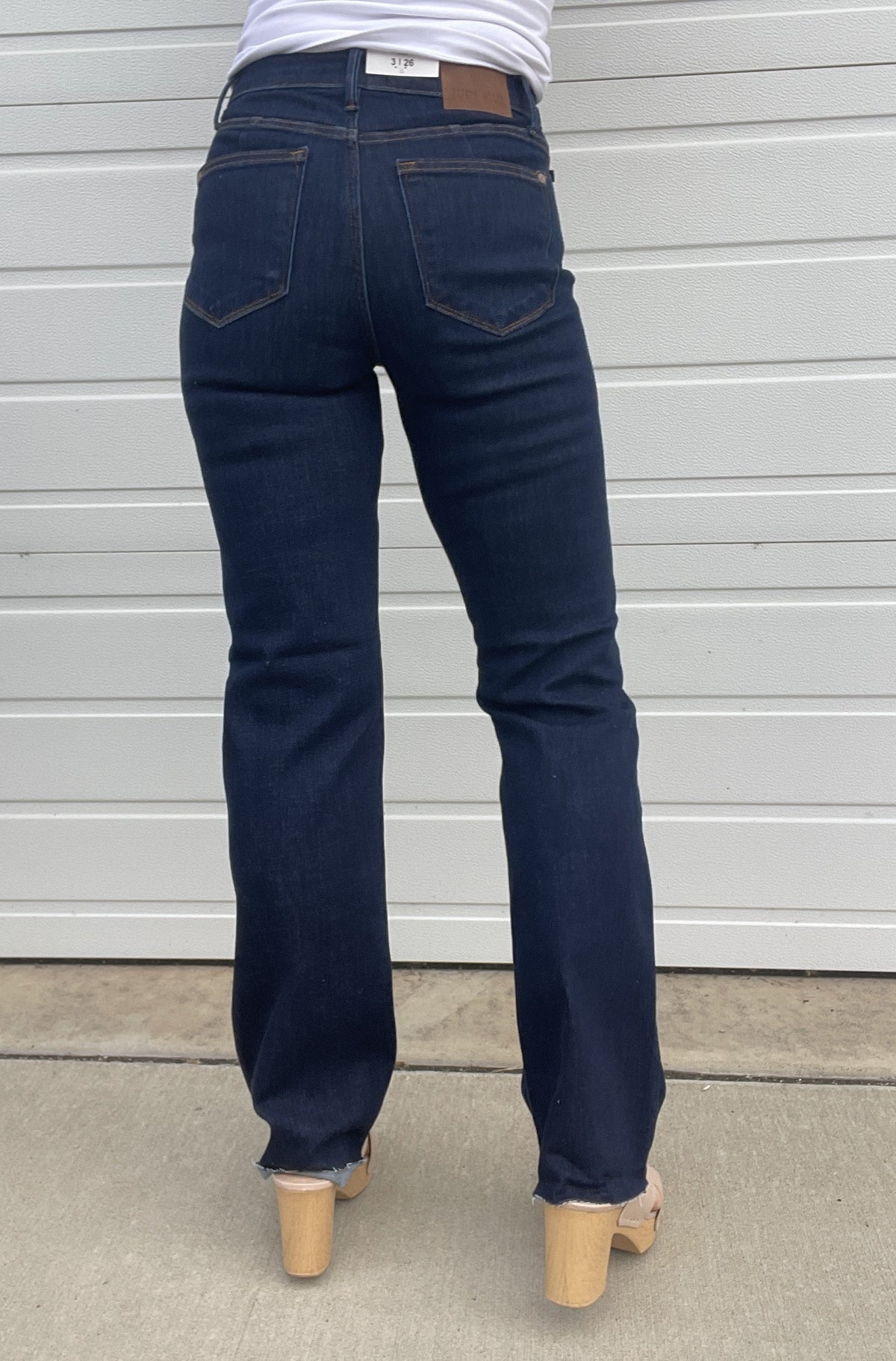Judy Blue Mason Dark Denim Straight Leg Jeans 512