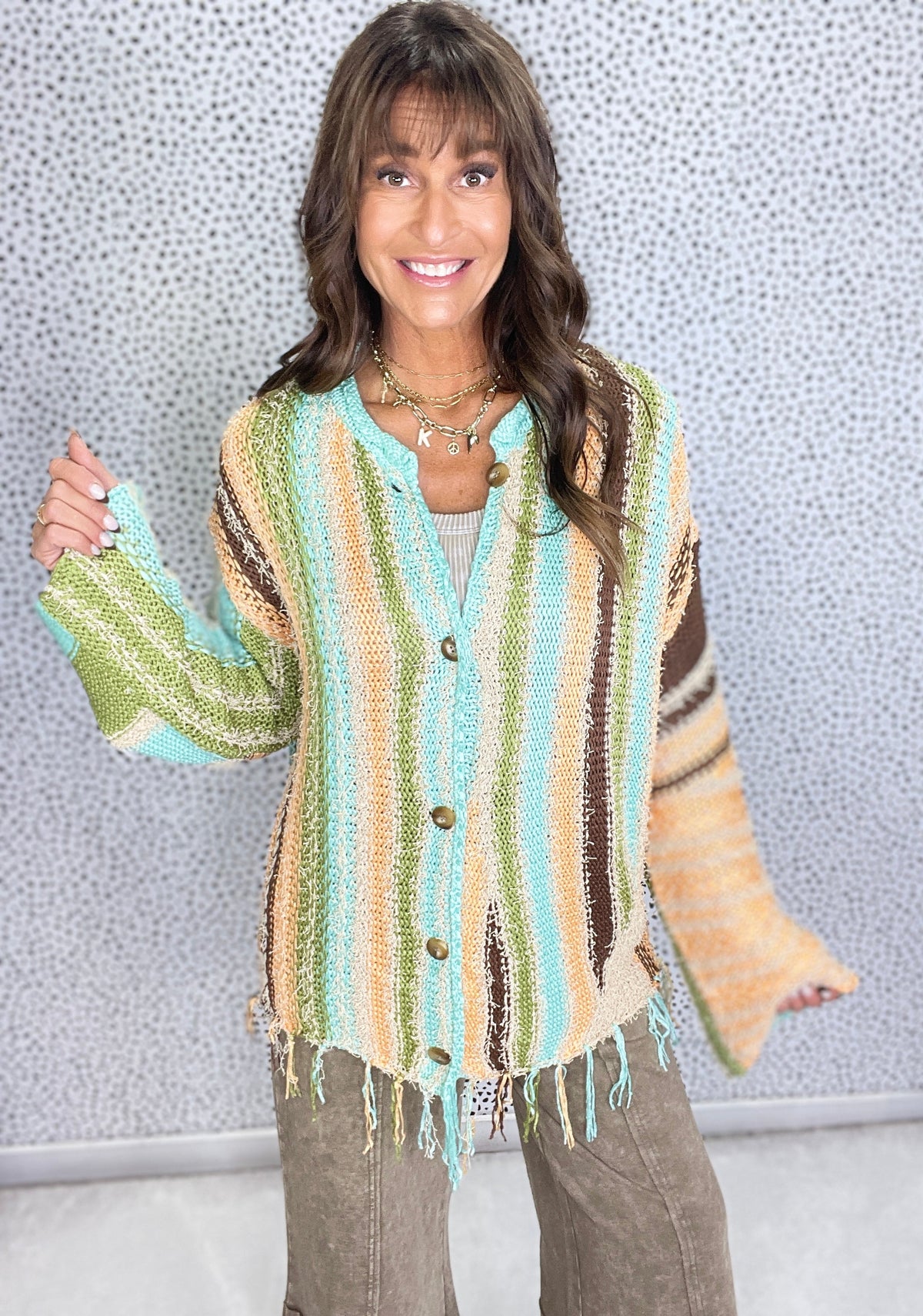 Chasing You Button Down Cardigan In 2 Colors