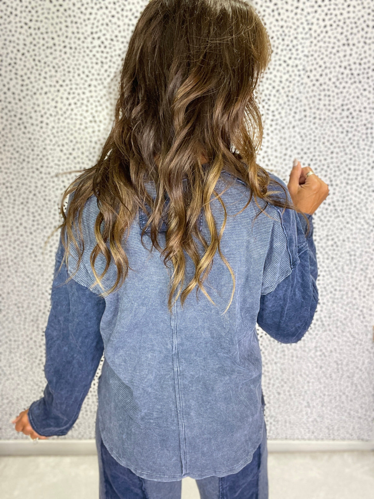 Like You Now Mineral Washed V-Neck Top In 5 Colors *Final Sale*