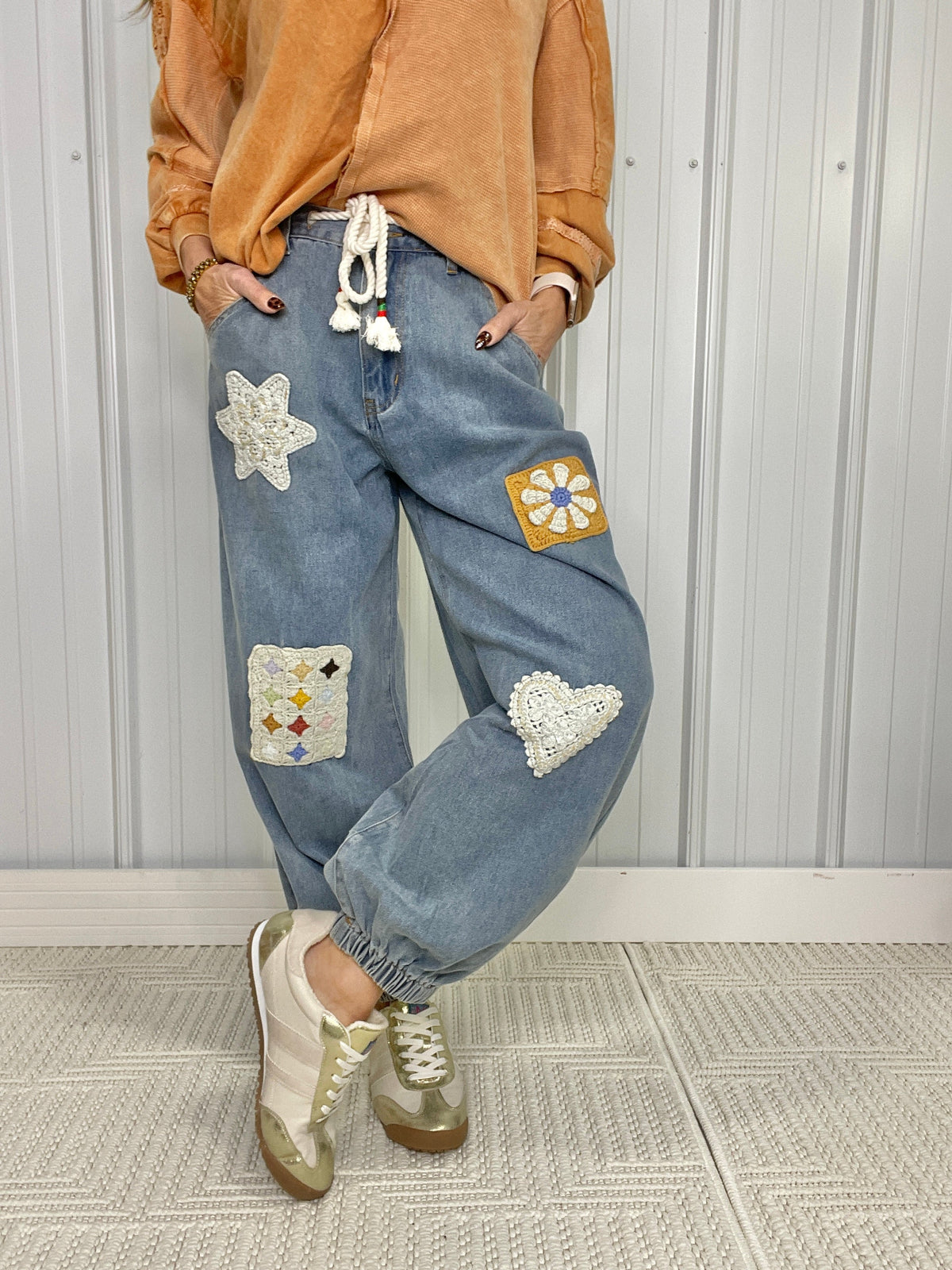POL The Optimist Pants In Denim *Final Sale*