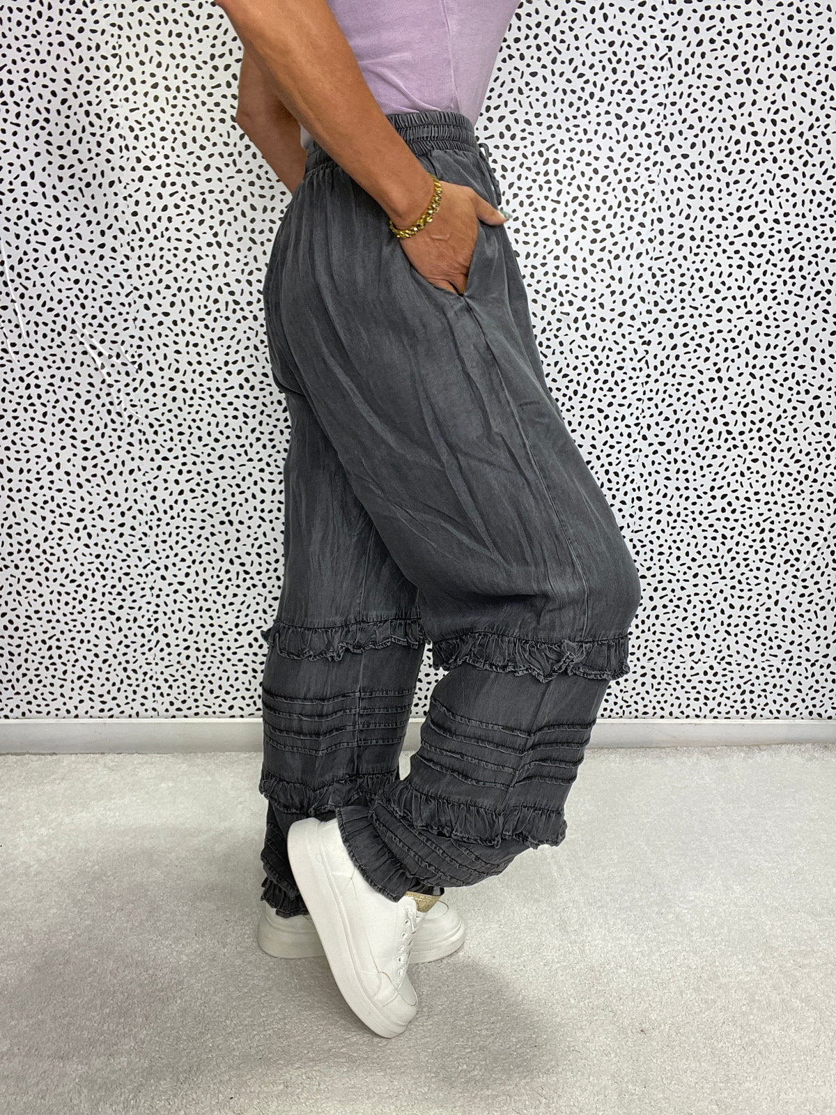 The Best Part Of Me Pull On Joggers In Black
