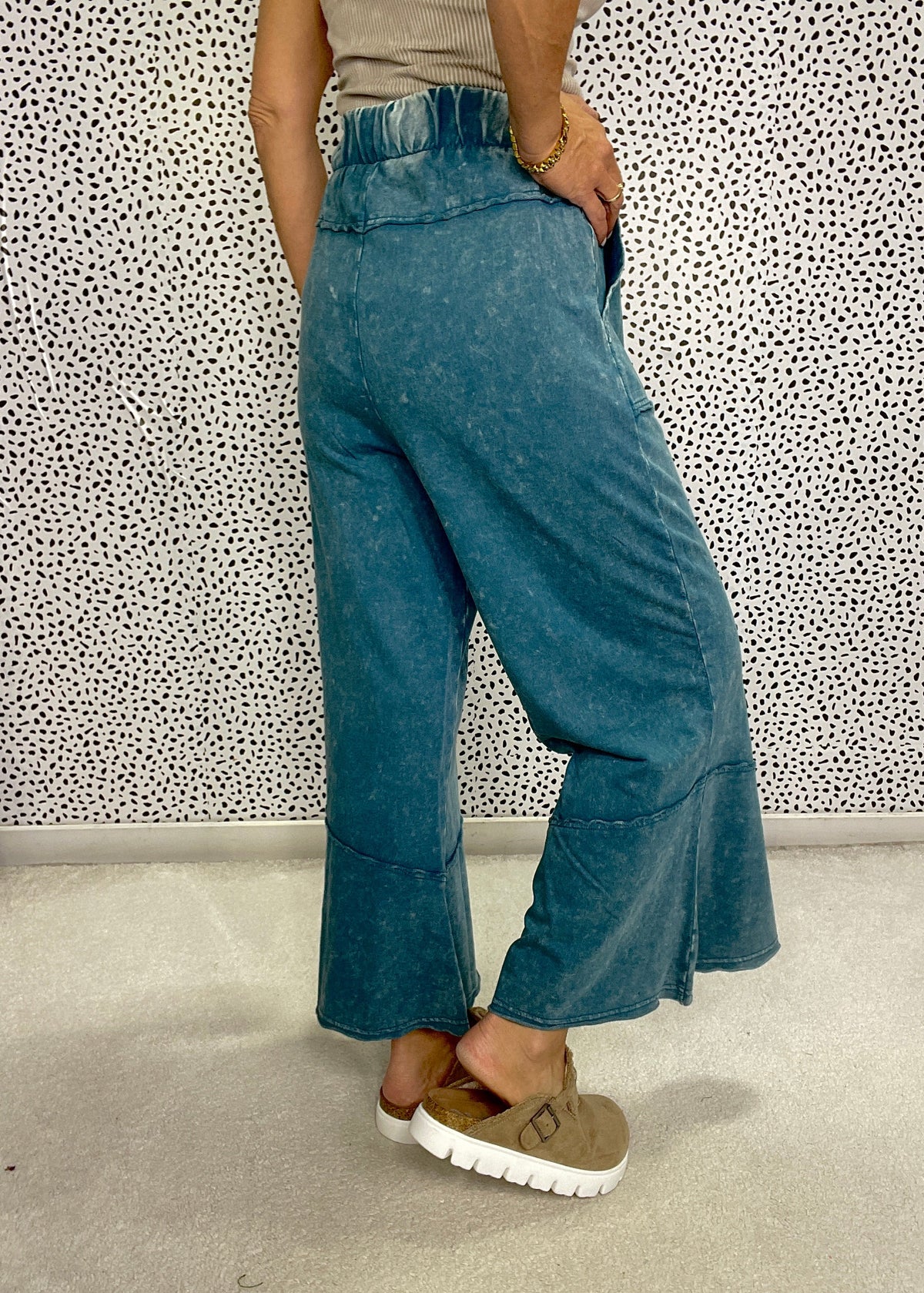 Squeeze The Day Flare Pants In 4 Colors