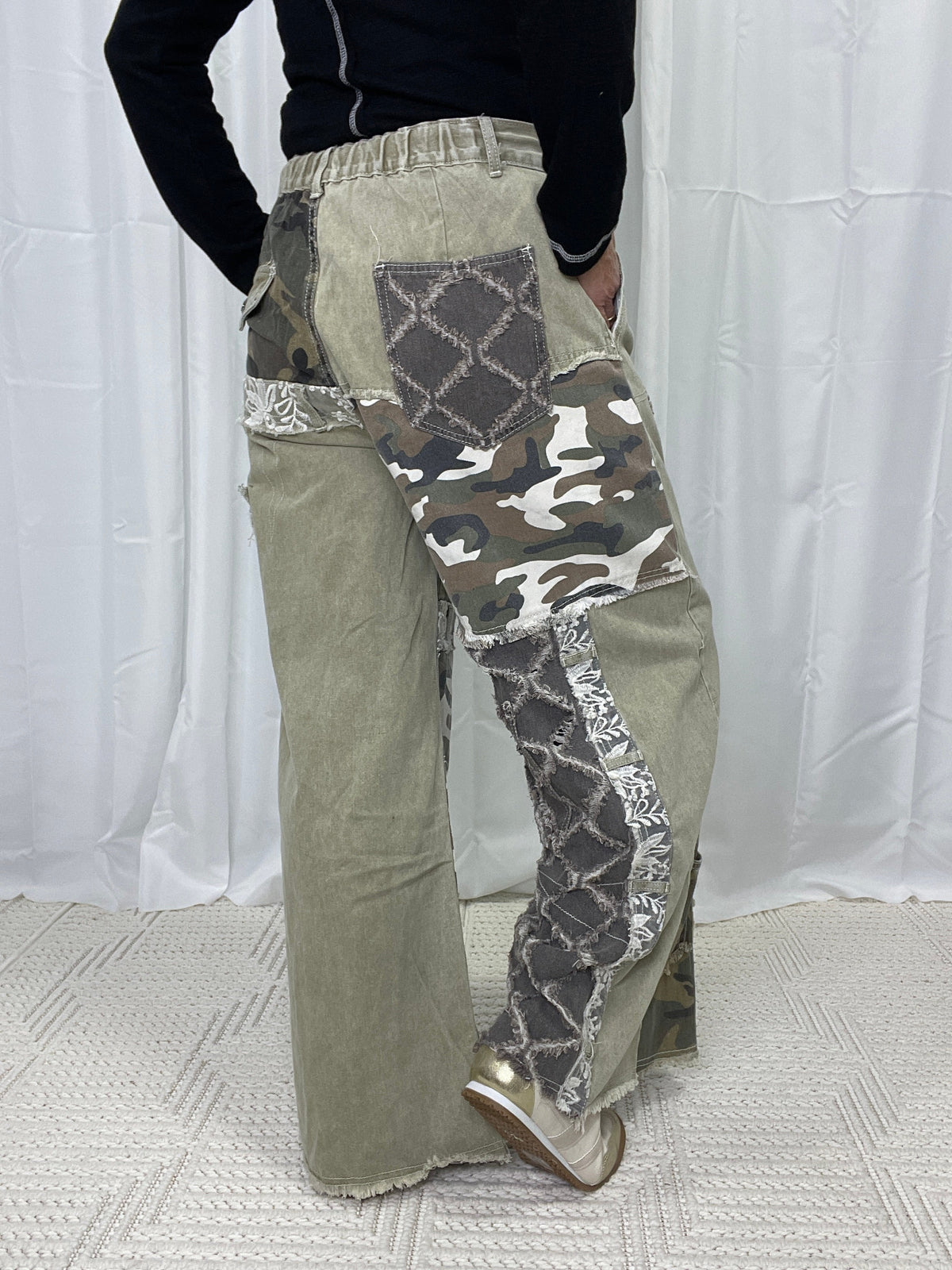 POL Choose To Hold Me Roomy Fit Pants In 2 Colors
