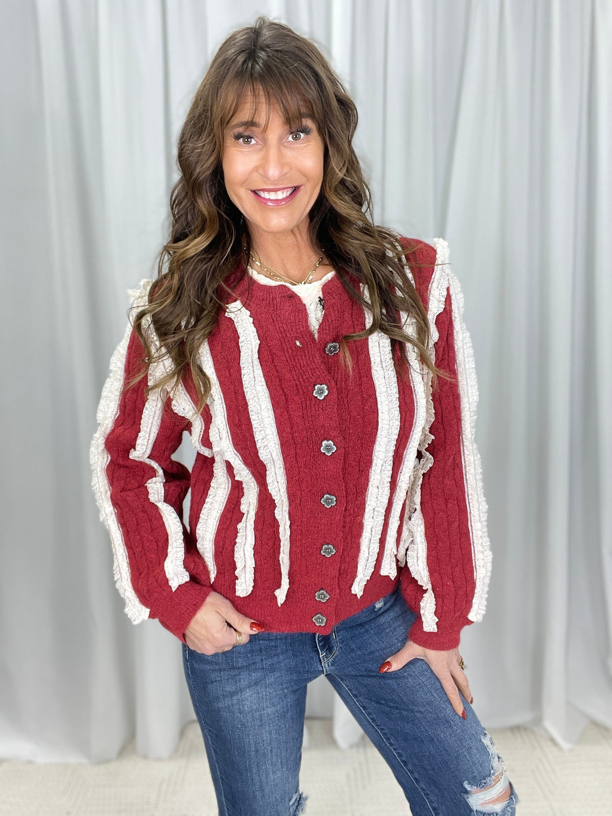 POL Don't Know What To Expect Balloon Sleeve Sweater In 2 Colors *Final Sale*