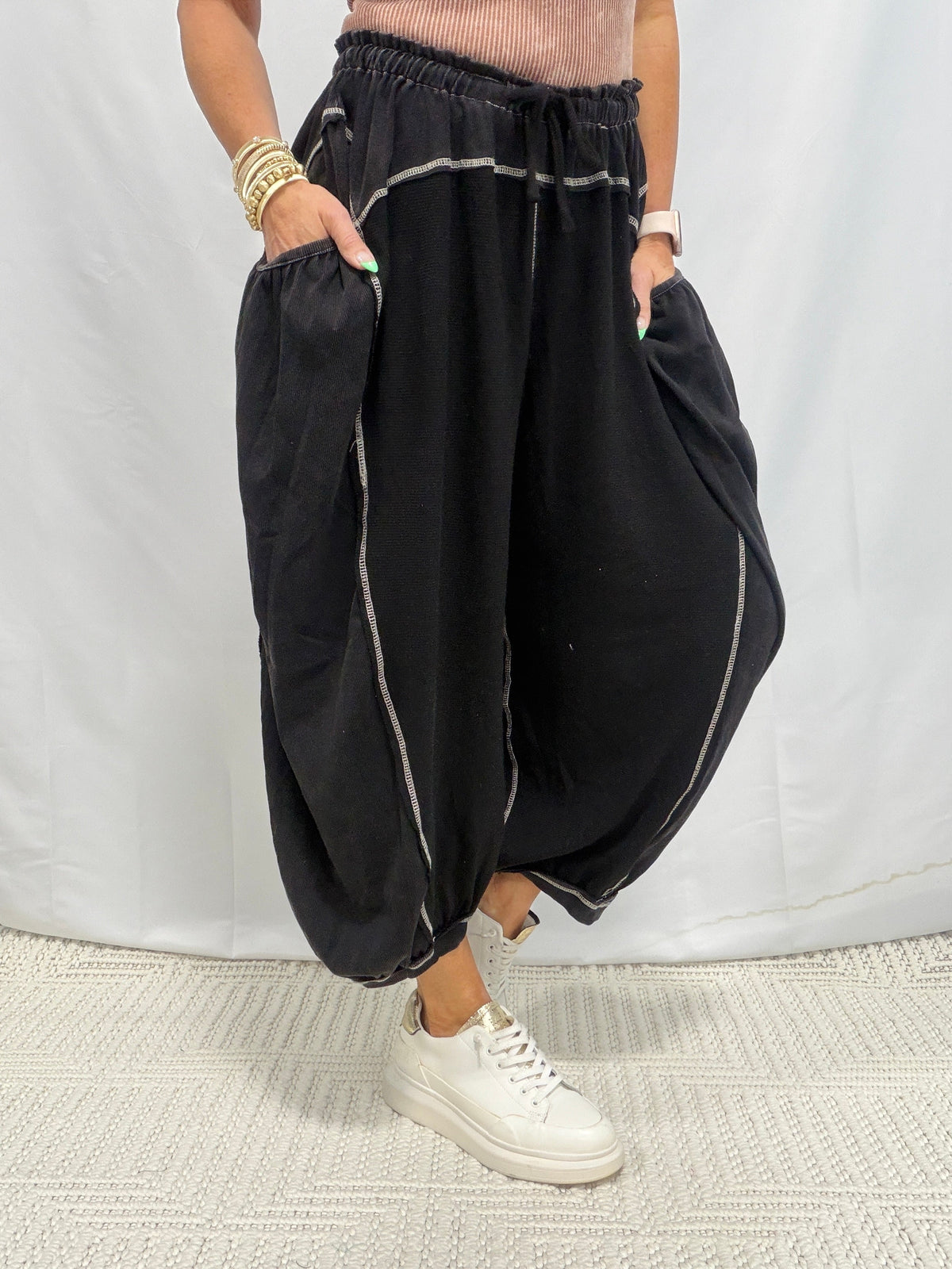 POL Soft Glow Jogger Pants In Black