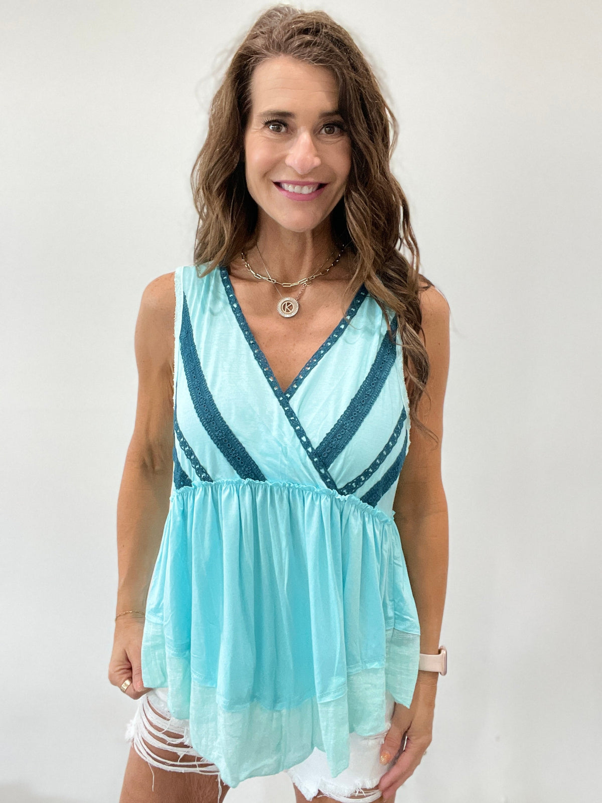 Pol Hanging With You Flowy Tank Top In 5 Colors *Final Sale*