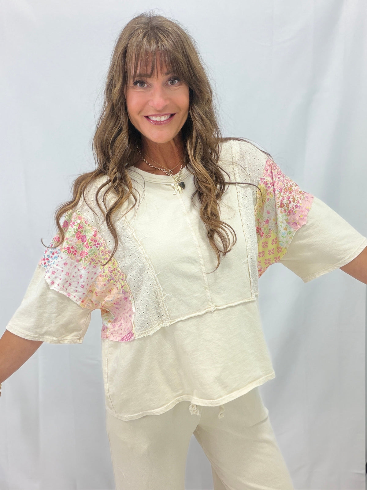 Wildest Dreams Mineral Washed Top In Natural