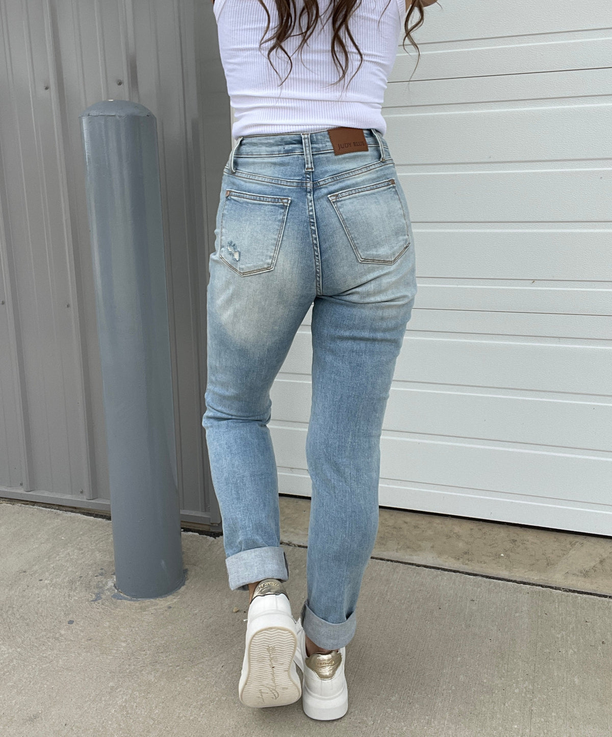 Judy Blue Gillian Boyfriend Distressed Jogger Jean 825 *Final Sale*