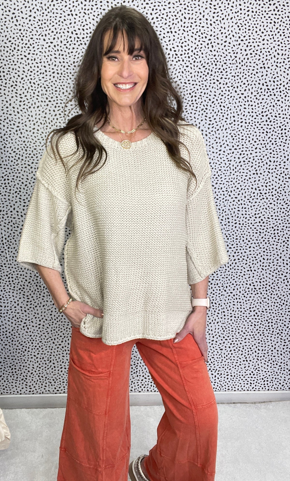 Always Good Dolman Sleeve Sweater Top In 4 Colors *Final Sale*