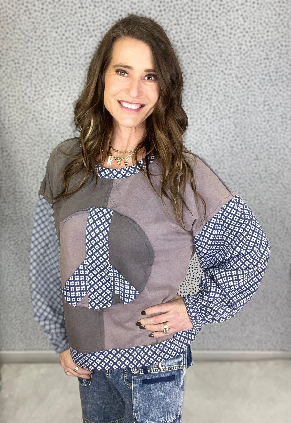 POL Peaceful Vibes Balloon Sleeve Top In 4 Colors *Final Sale*