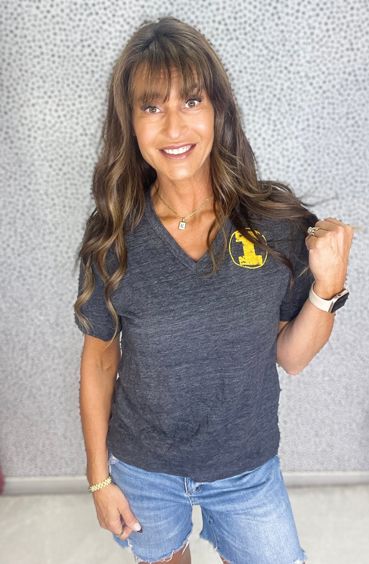 Gimme An I For Iowa Short Sleeve Tee