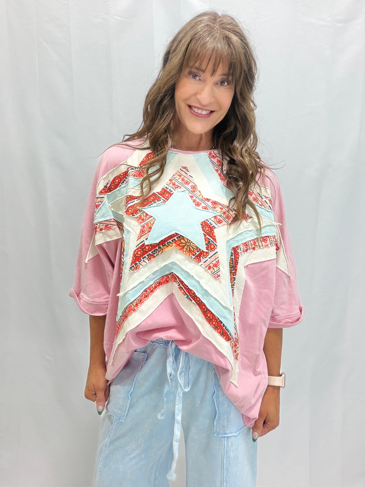 Starstruck Mineral Washed Top In 2 Colors