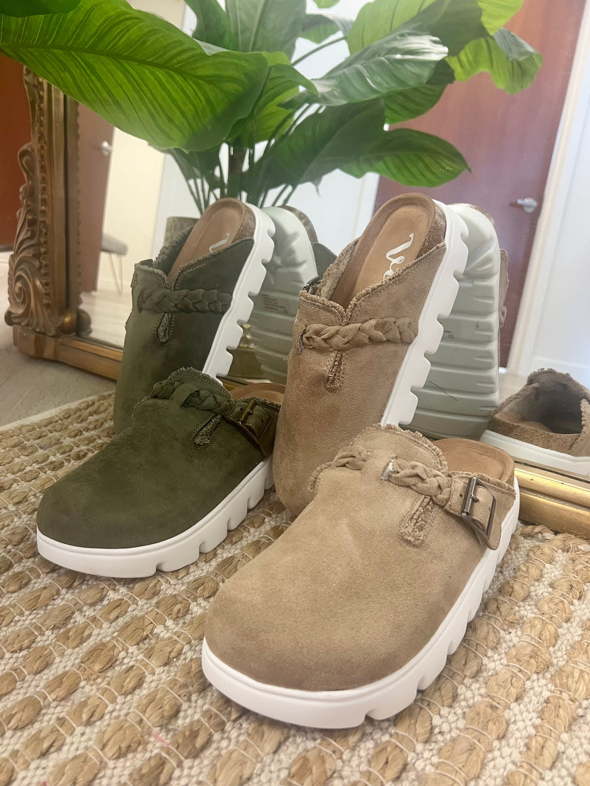 Cali Braided Comfort Clog In 3 Colors