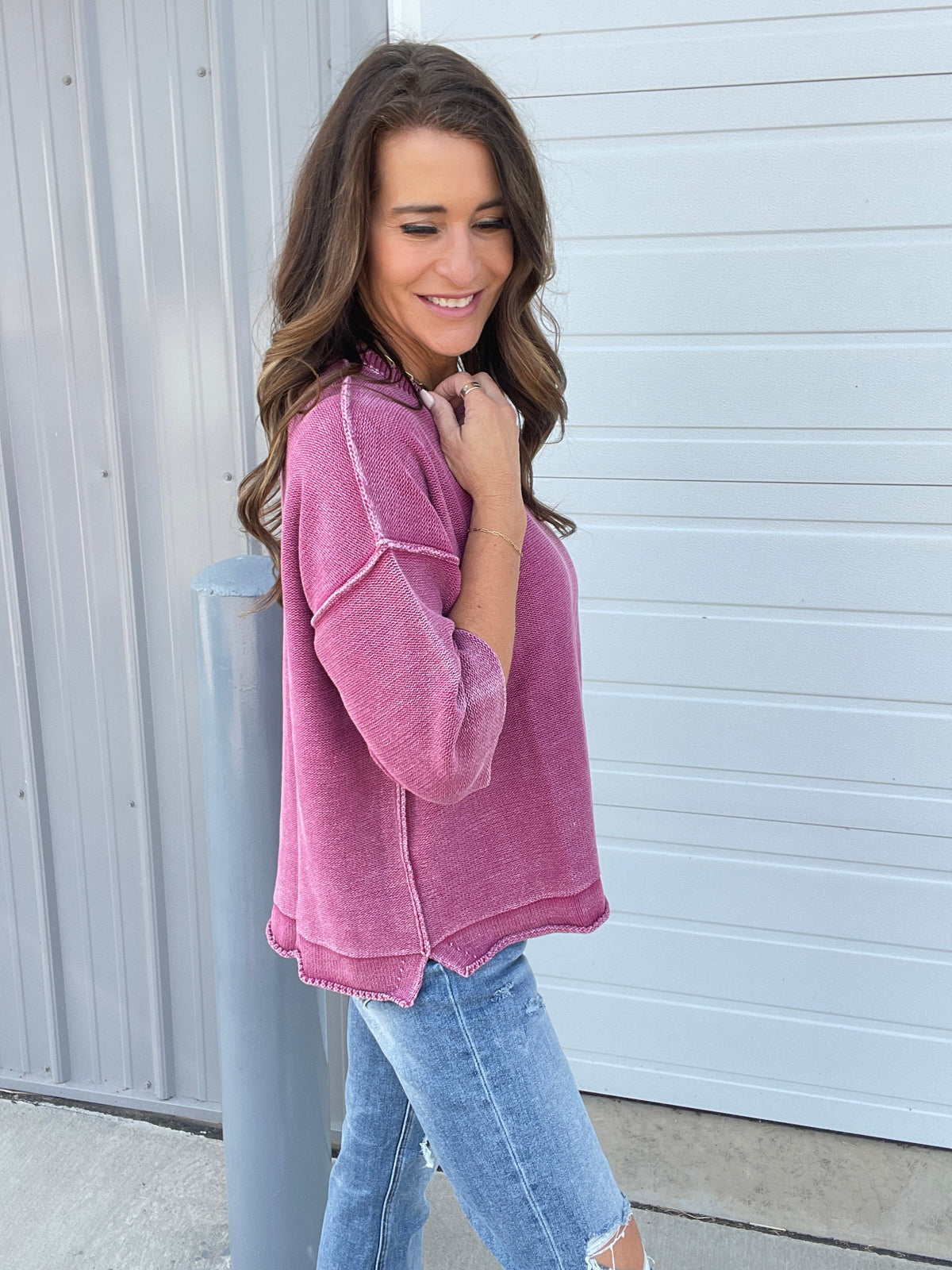 All For It Half Sleeve Knit Sweater In 8 Colors *Final Sale*