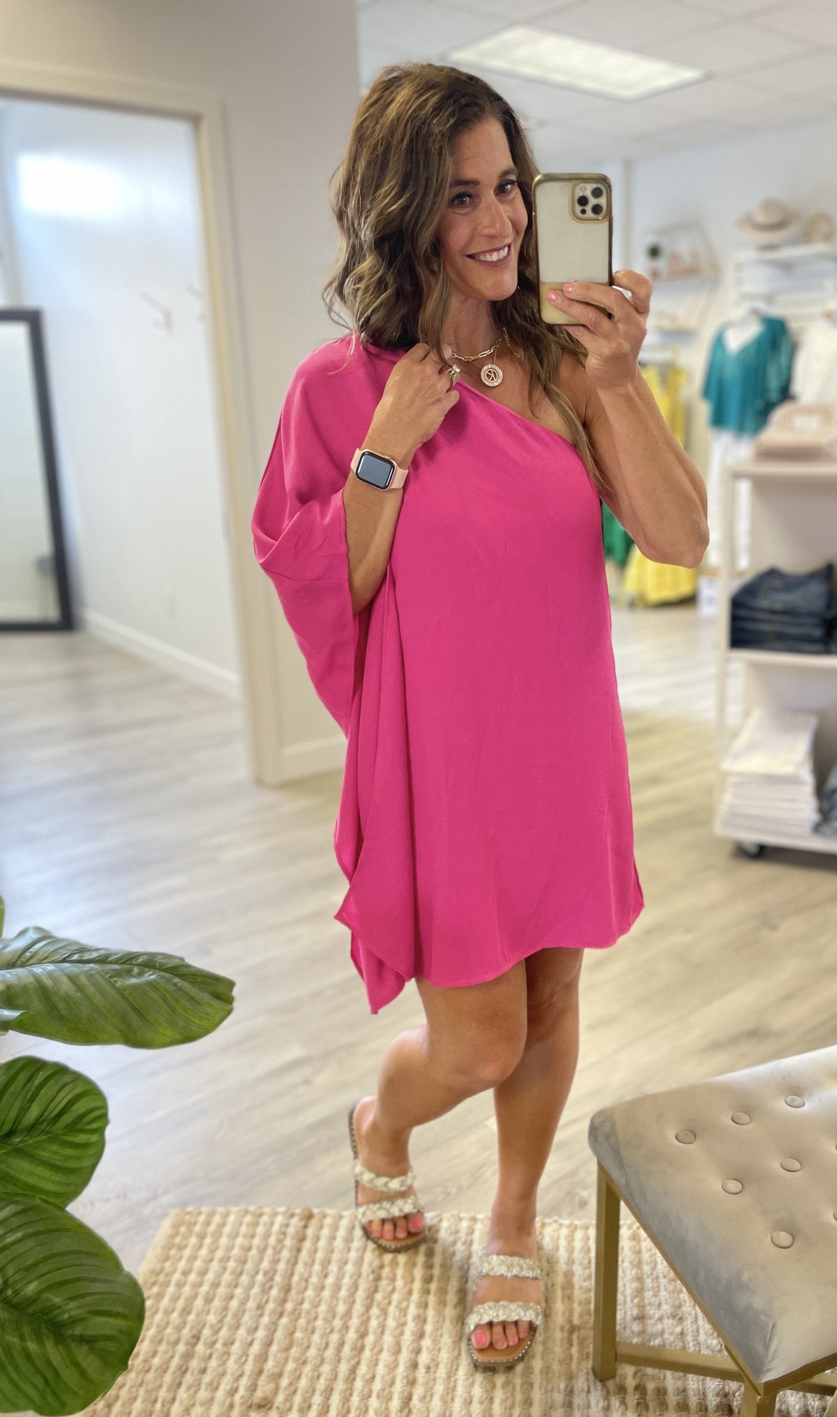 Chip Off My Shoulder Dress *Final Sale*