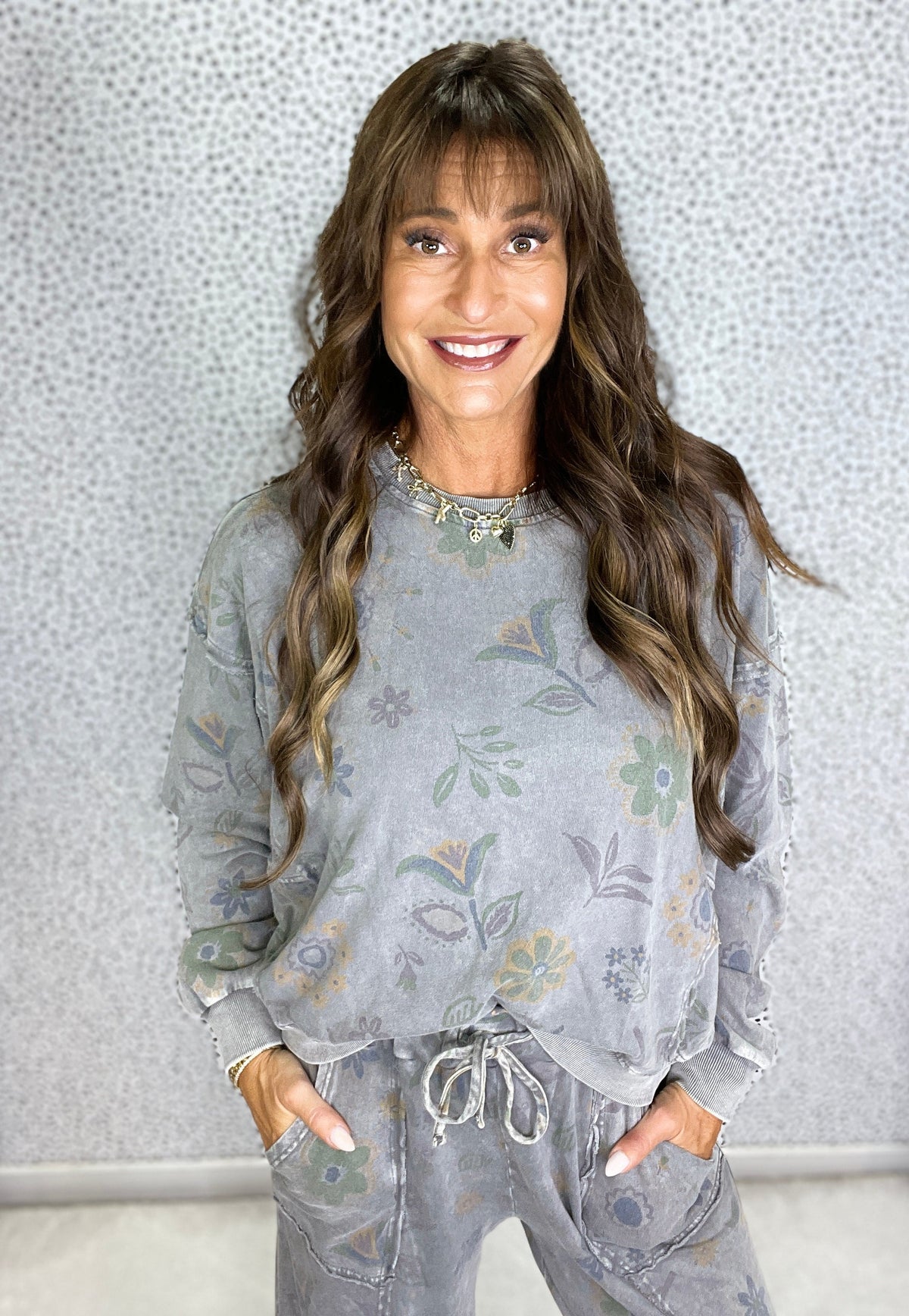 Find My Way Floral Print Top In 4 Colors