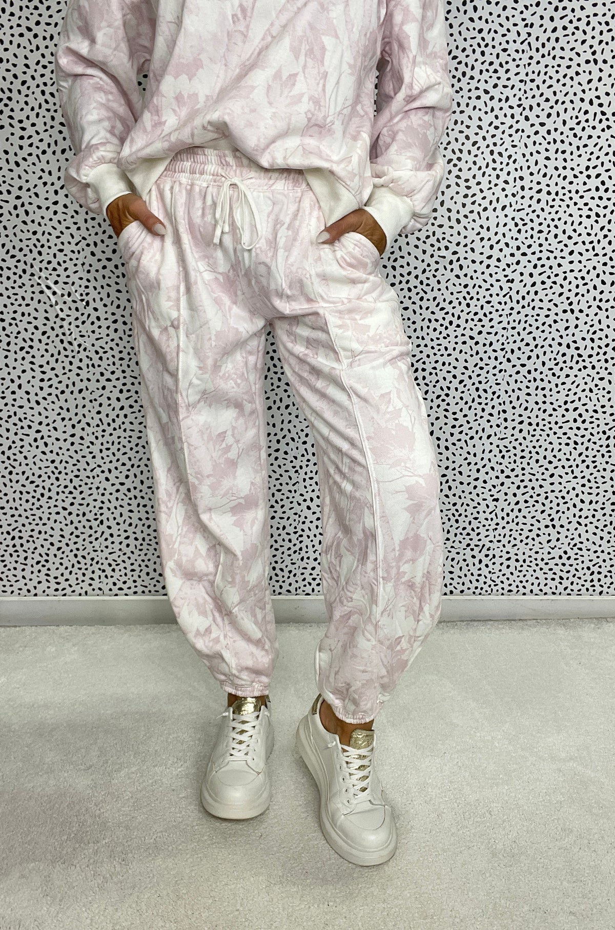 Pink Camo Joggers