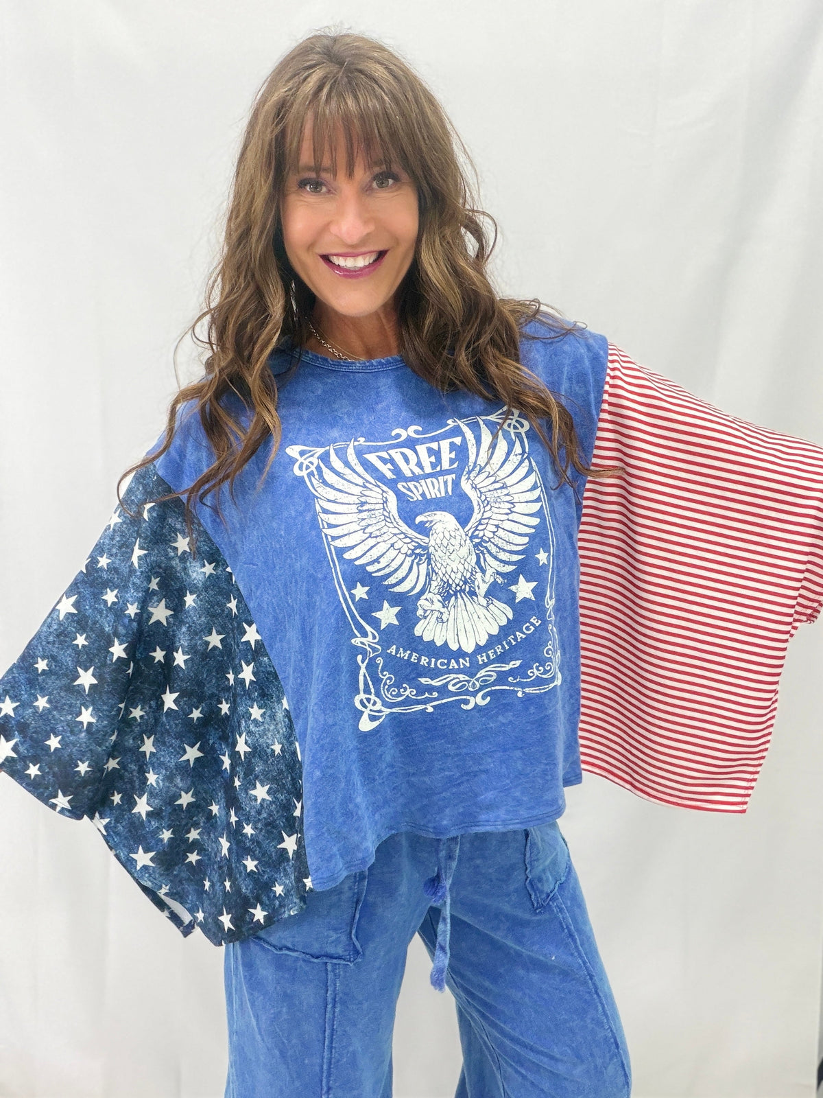 The Starry Cozy Poncho Top In 2 Colors