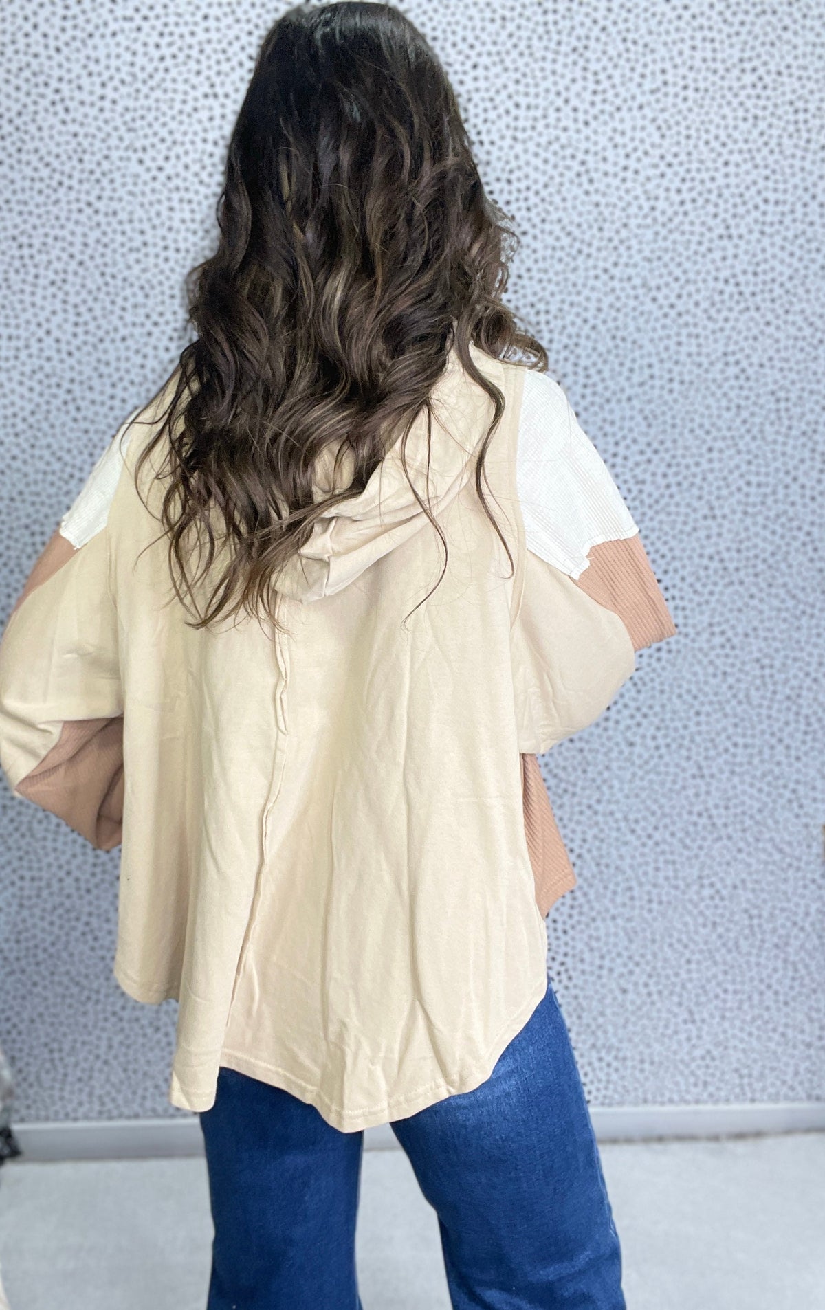 POL All The Way Mock Neck Hoodie In 3 Colors