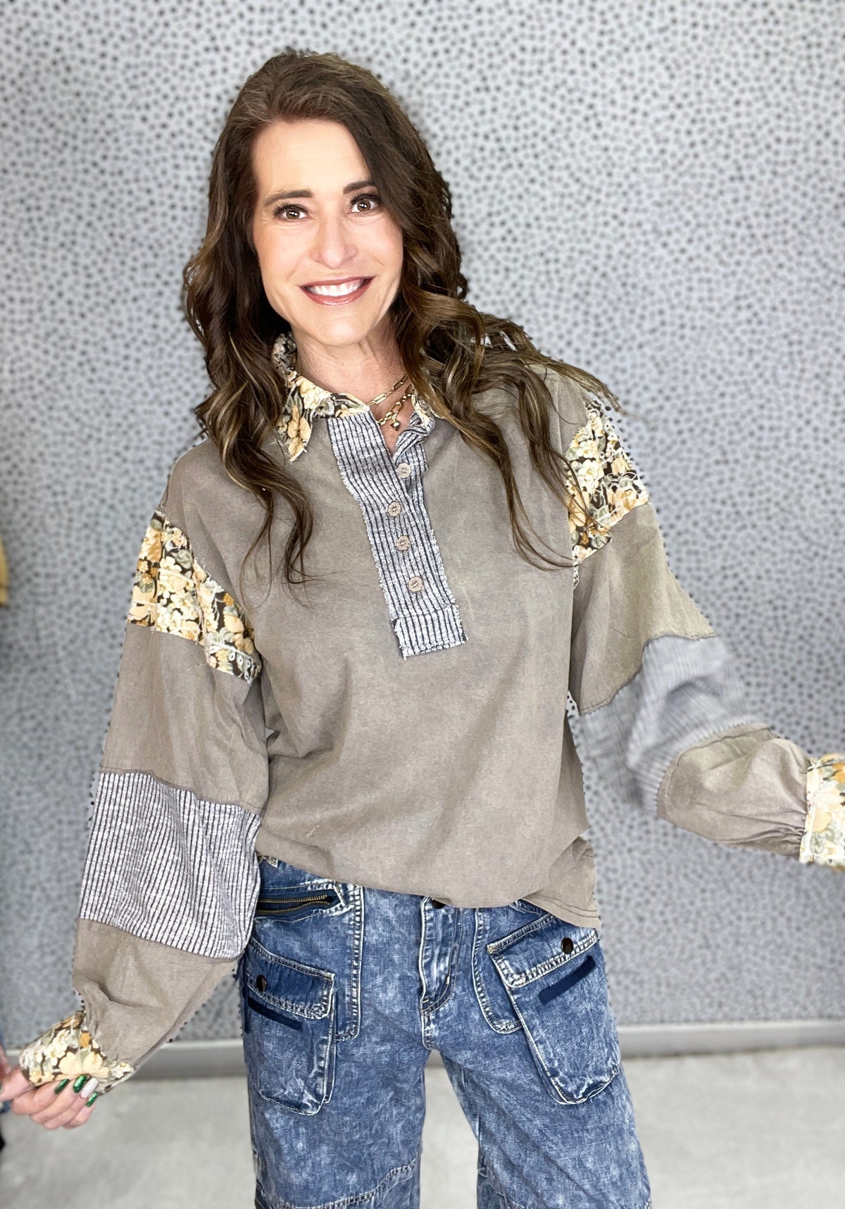 POL Something's Changed Balloon Sleeve Top In 3 Colors *Final Sale*