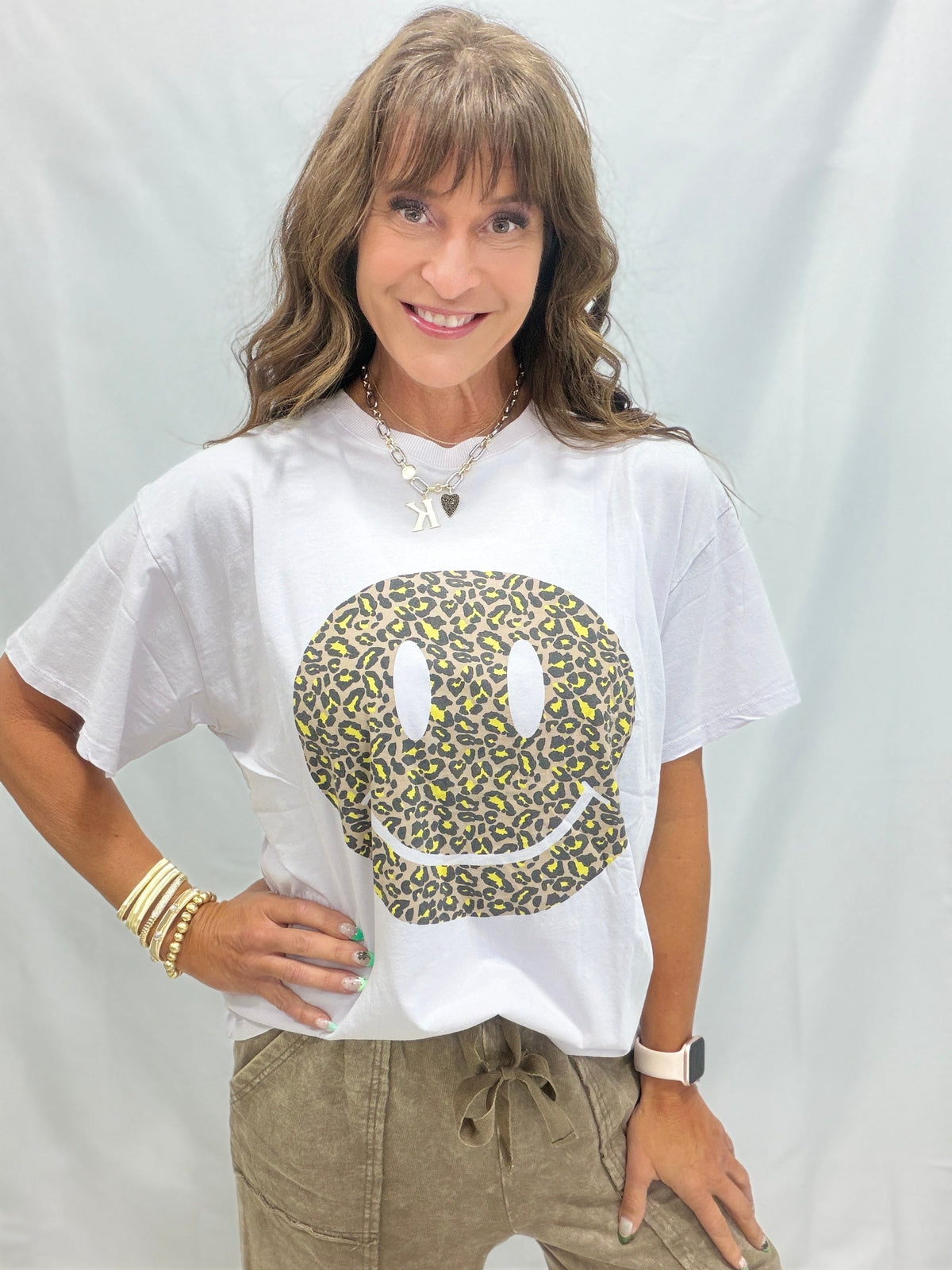 Wild Smile Mineral Washed Oversized Top In 4 Colors