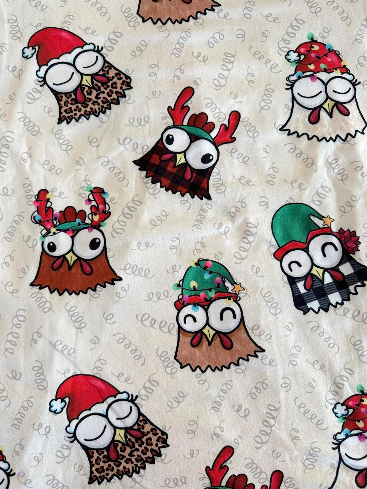 Holiday Shirely & Stone Jogger Pants and Short Sleeve Pajama Set *Final Sale*